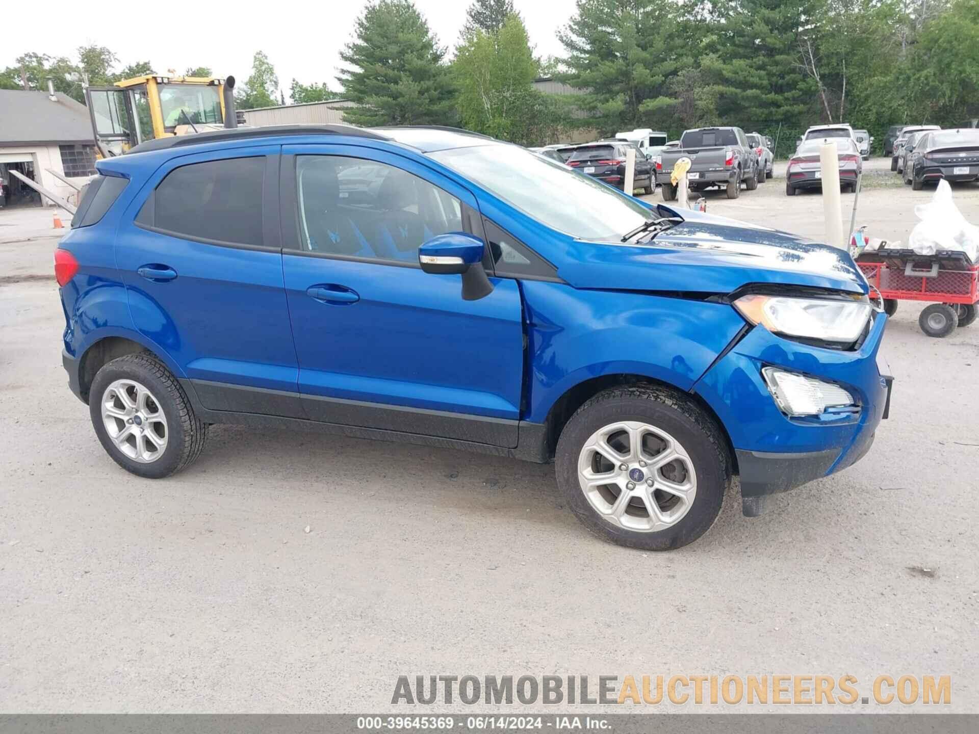 MAJ6S3GL7LC359344 FORD ECOSPORT 2020