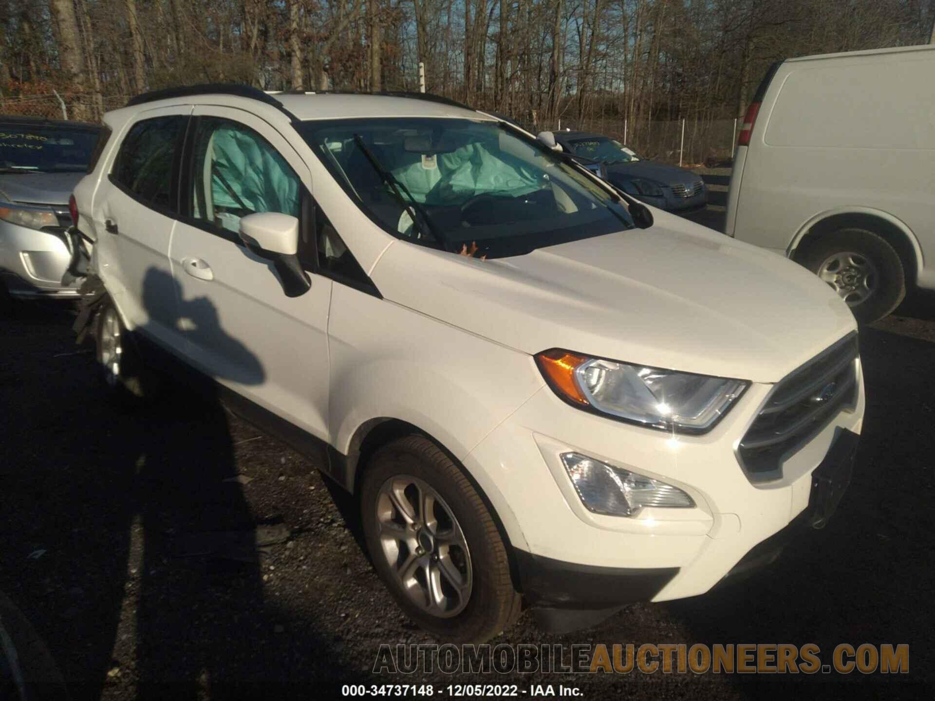 MAJ6S3GL7NC463710 FORD ECOSPORT 2022