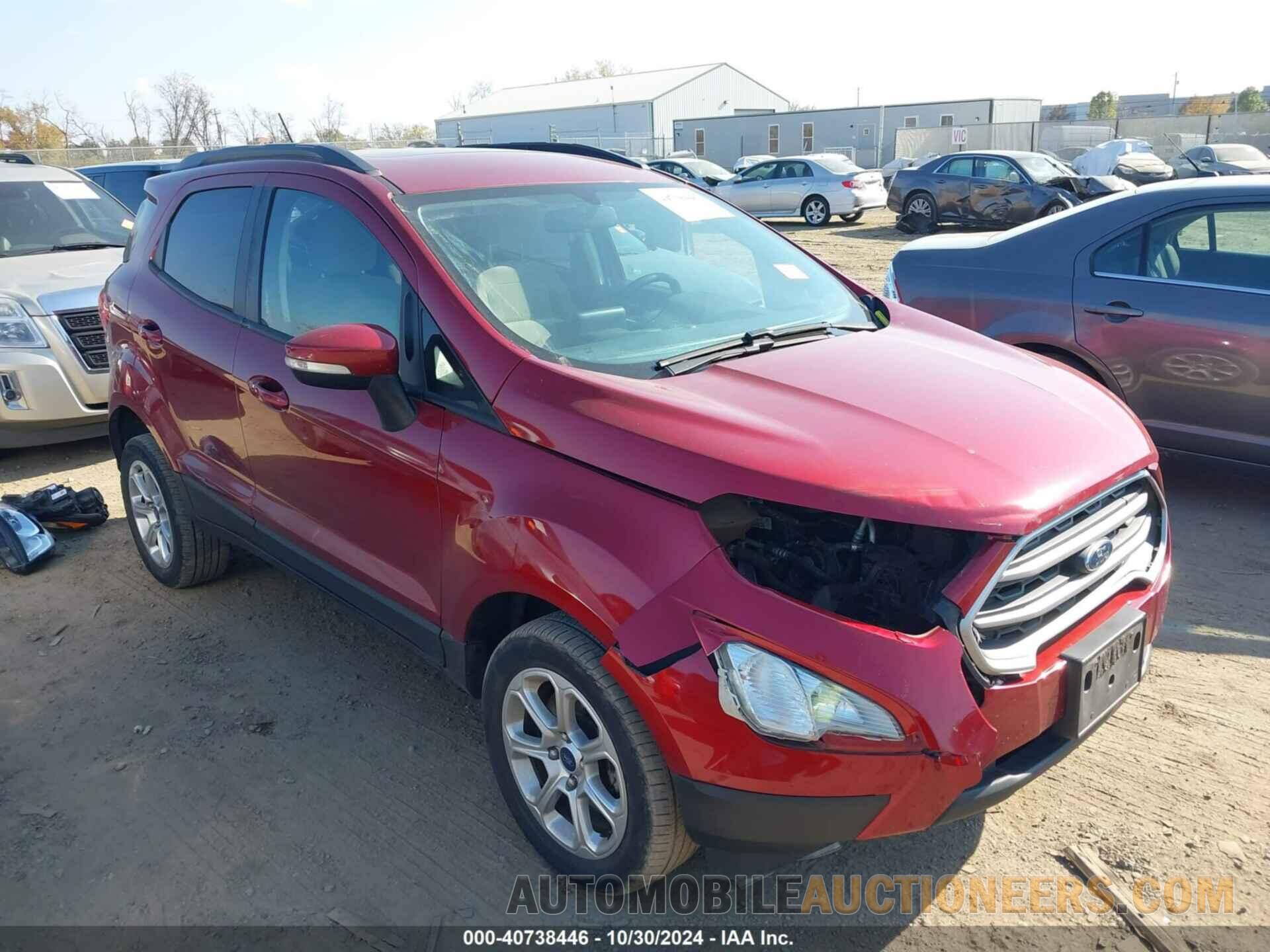 MAJ6S3GL8KC304691 FORD ECOSPORT 2019