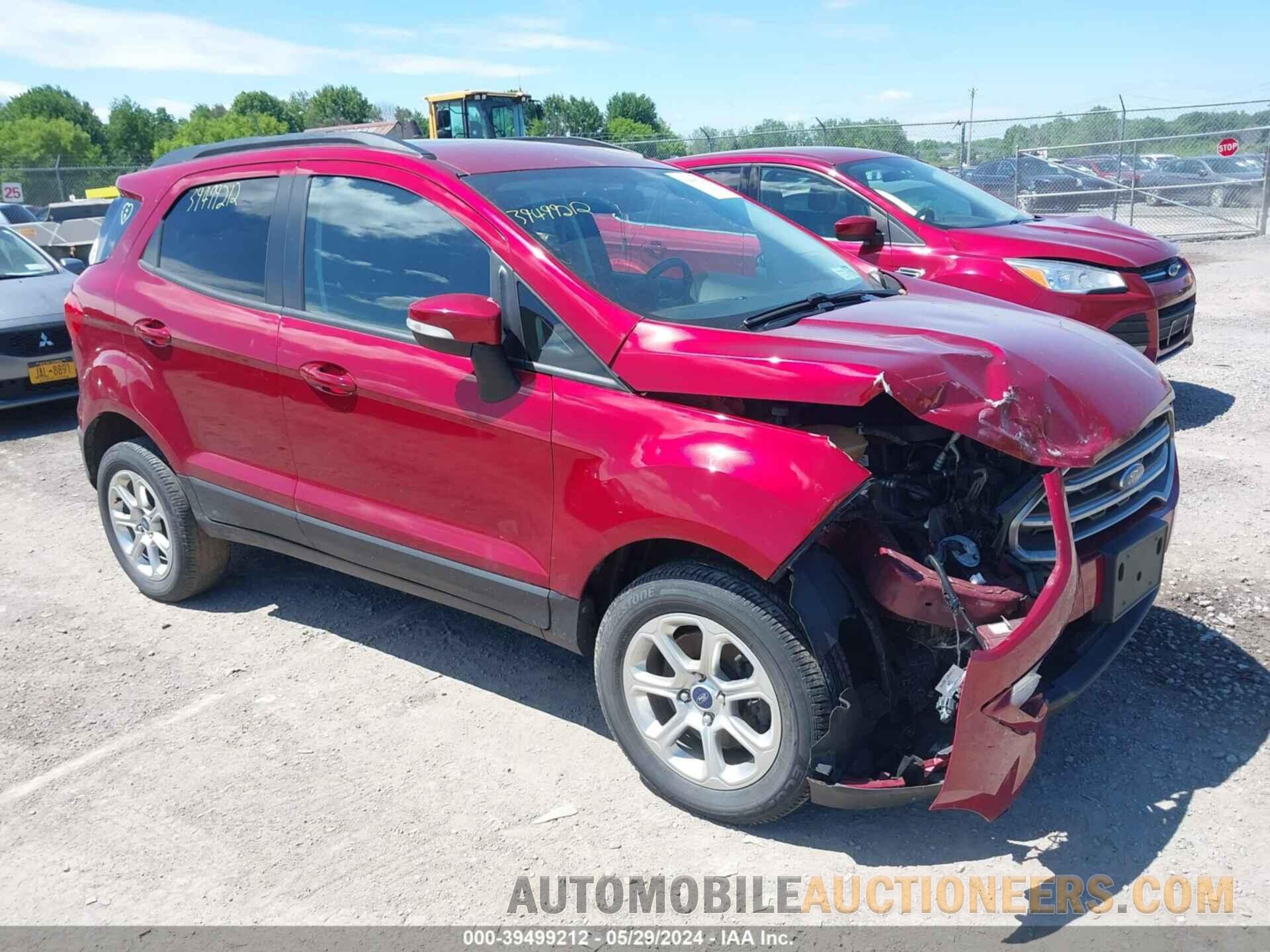 MAJ6S3GL8LC352399 FORD ECOSPORT 2020