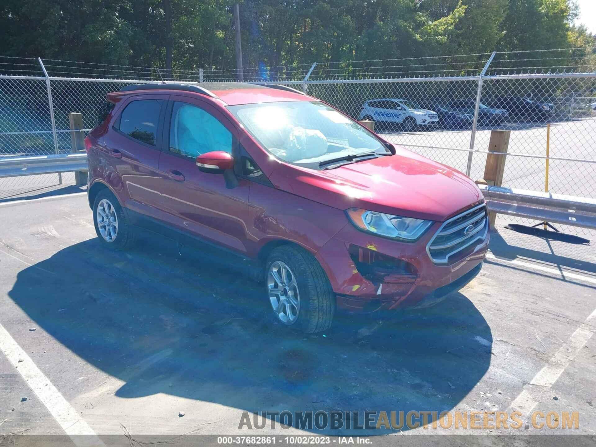 MAJ6S3GL9LC341234 FORD ECOSPORT 2020