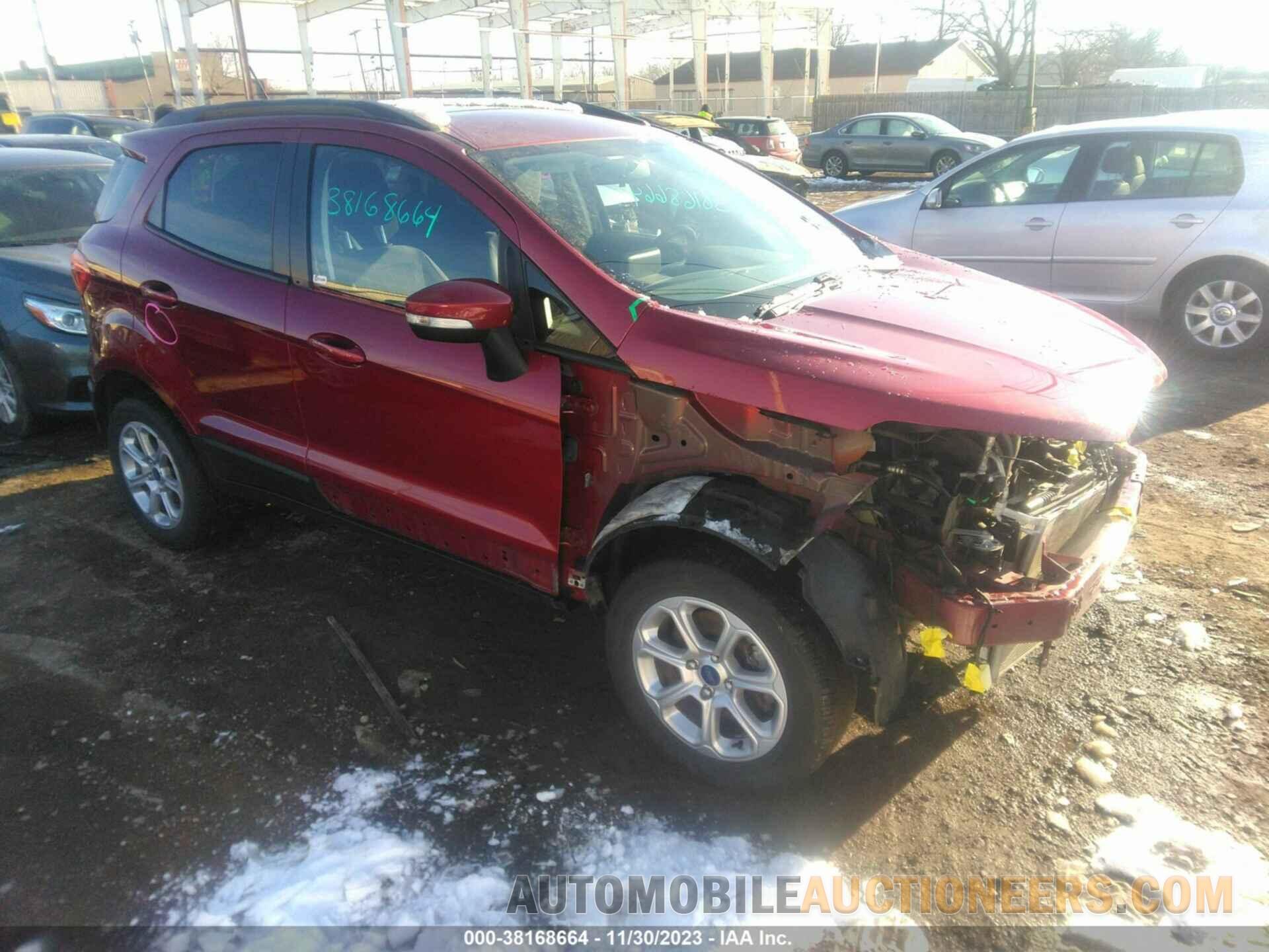 MAJ6S3GL9LC352394 FORD ECOSPORT 2020