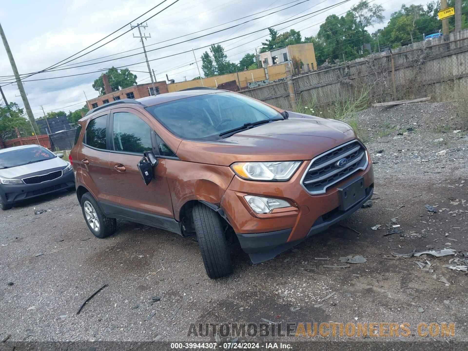 MAJ6S3GL9LC358082 FORD ECOSPORT 2020