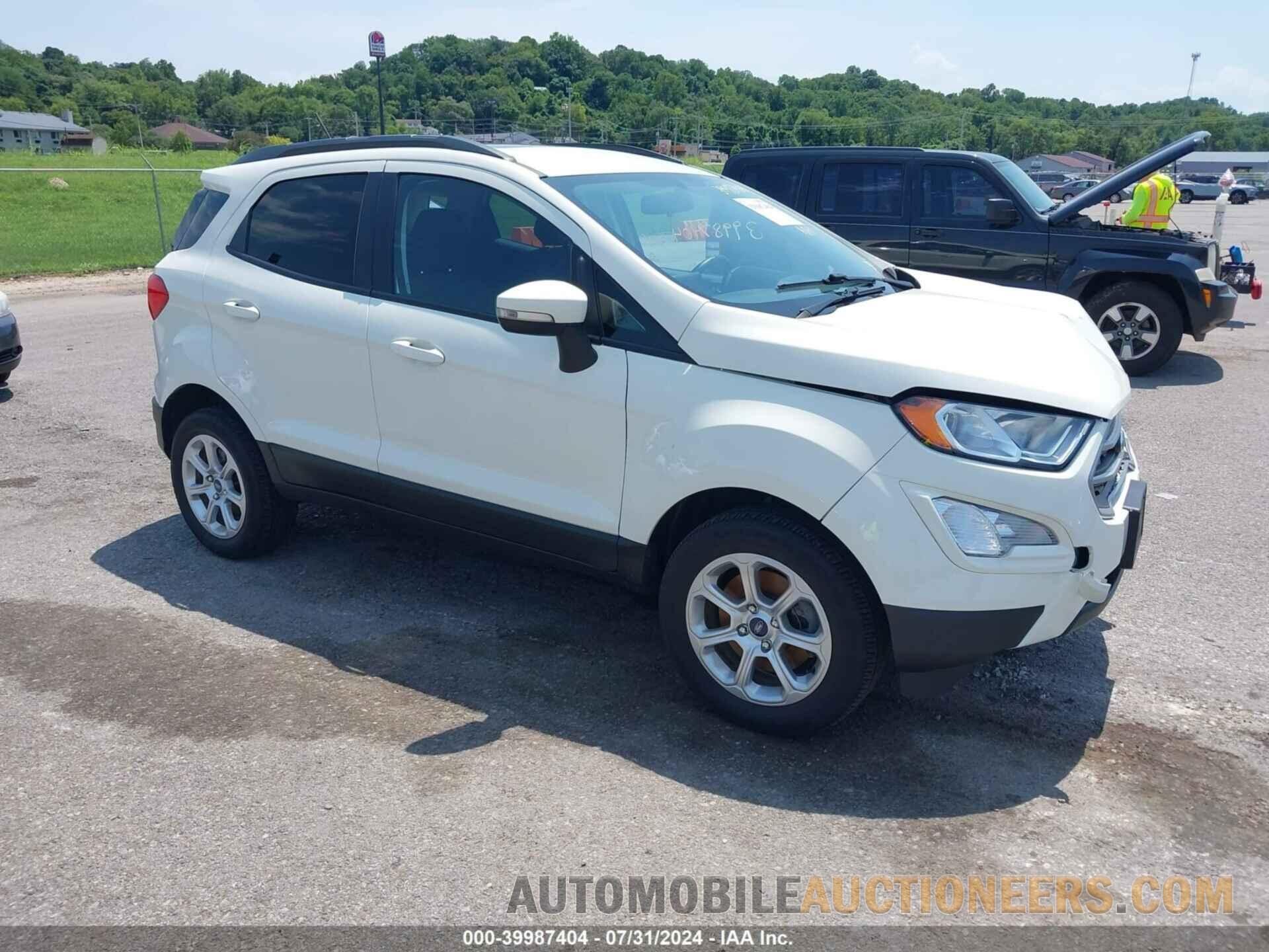 MAJ6S3GL9LC361323 FORD ECOSPORT 2020