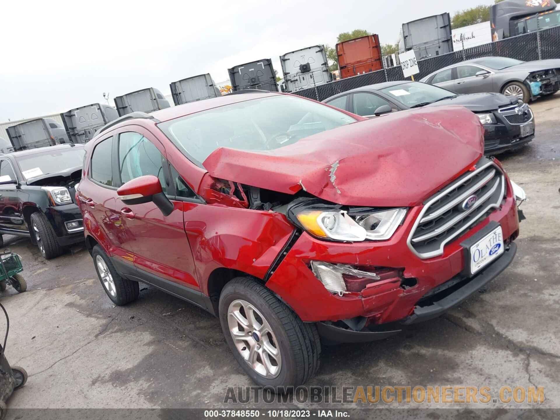 MAJ6S3GL9LC384455 FORD ECOSPORT 2020