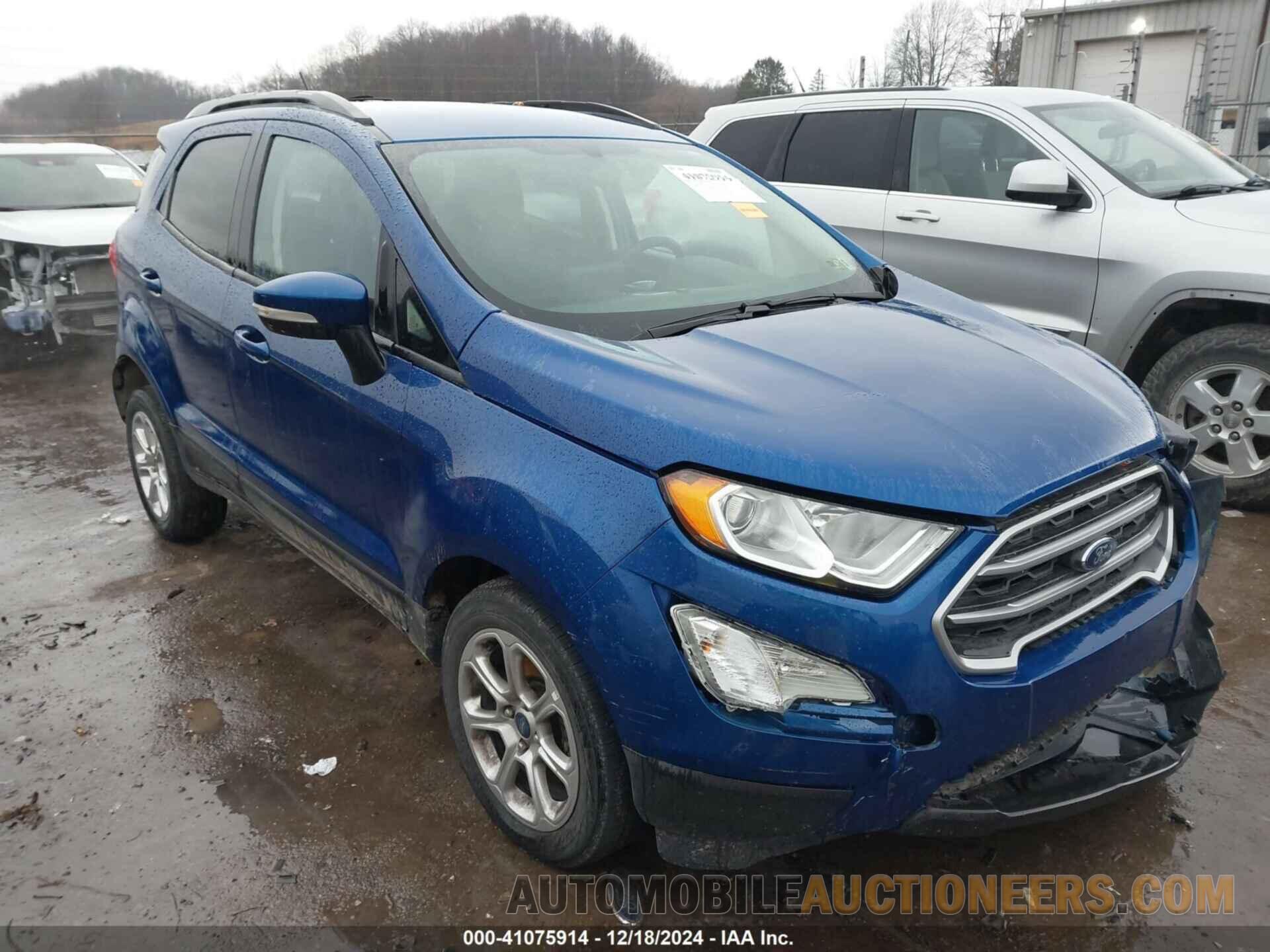 MAJ6S3GL9MC416886 FORD ECOSPORT SE 4WD 2021