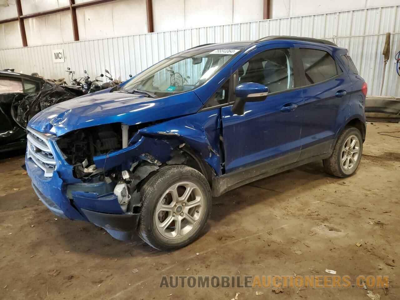 MAJ6S3GL9NC460128 FORD ECOSPORT 2022