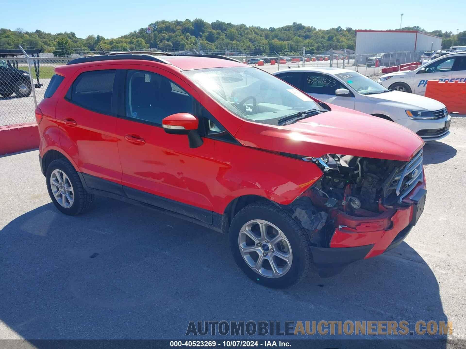 MAJ6S3GLXKC282645 FORD ECOSPORT 2019