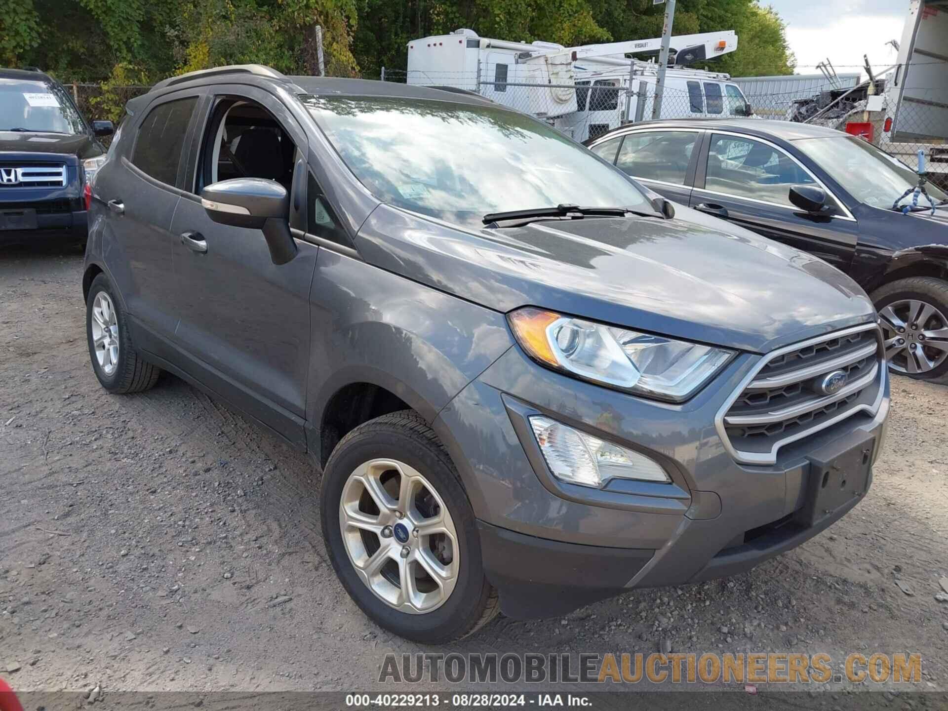 MAJ6S3GLXLC318464 FORD ECOSPORT 2020