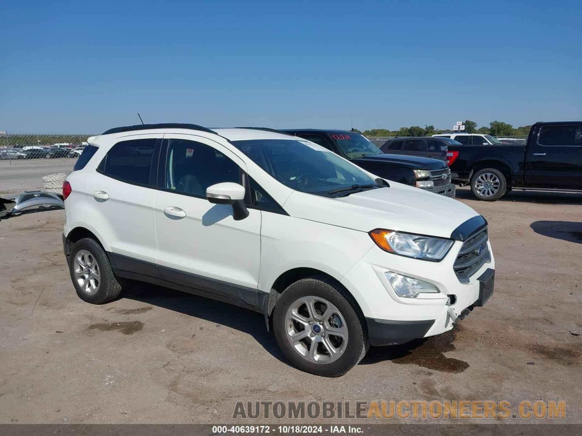 MAJ6S3GLXLC323423 FORD ECOSPORT 2020