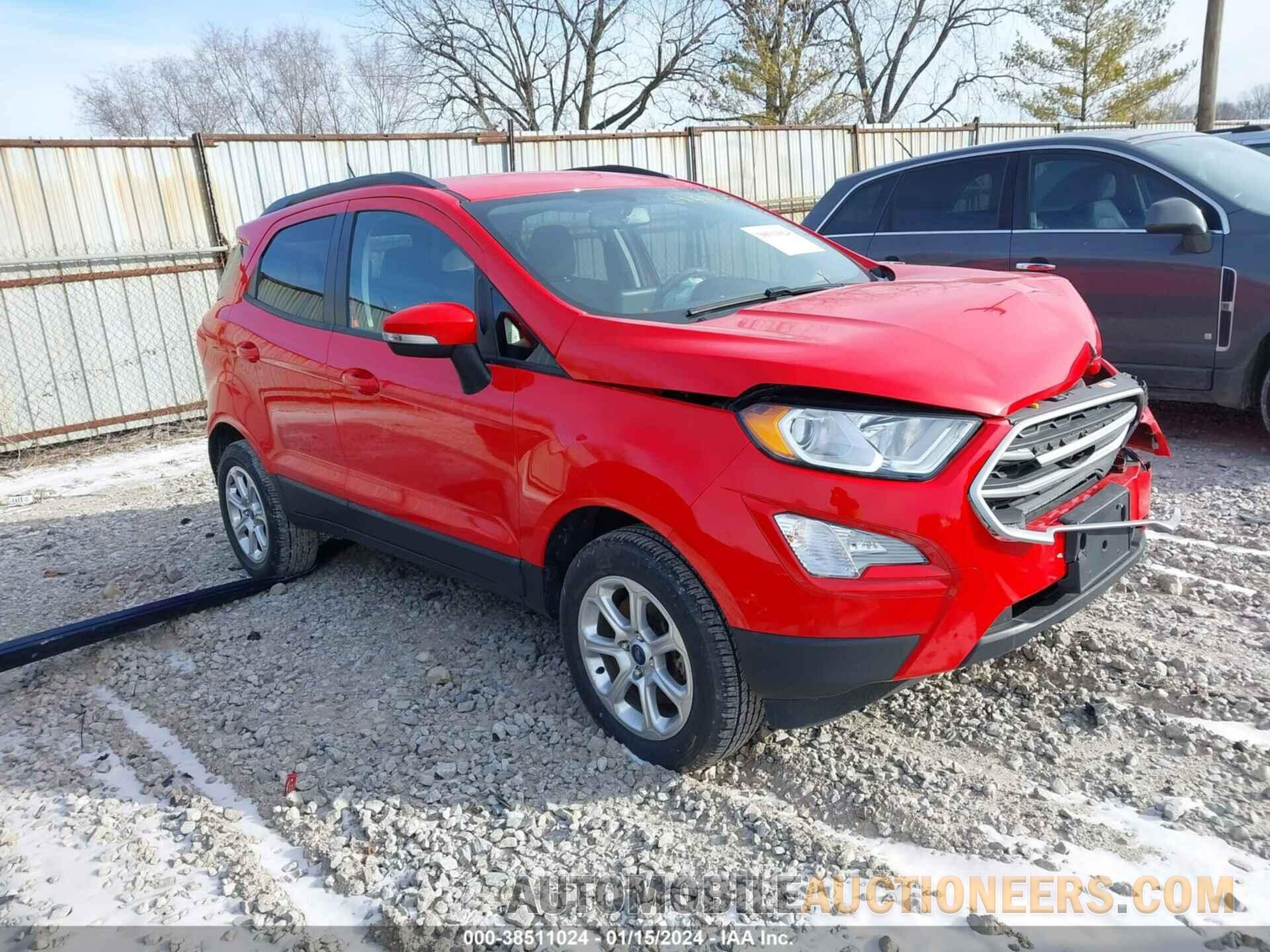 MAJ6S3GLXLC353537 FORD ECOSPORT 2020