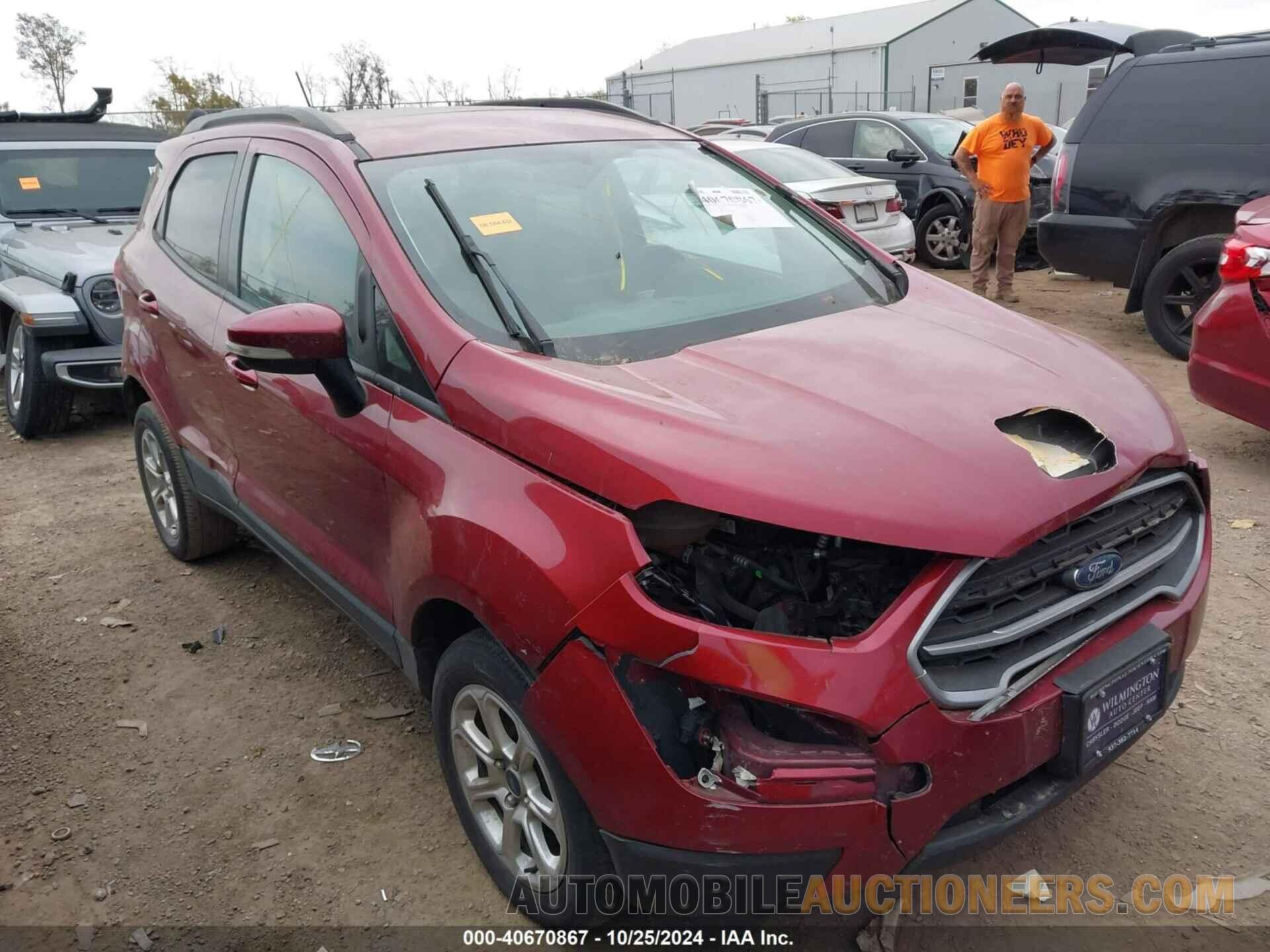 MAJ6S3GLXLC368376 FORD ECOSPORT 2020