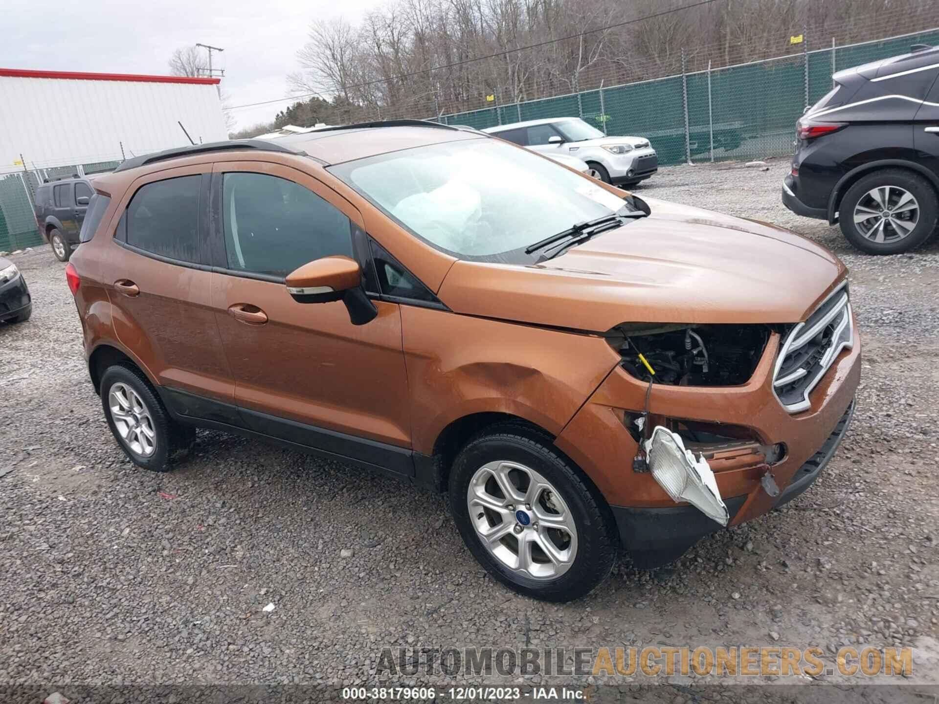 MAJ6S3GLXLC368880 FORD ECOSPORT 2020