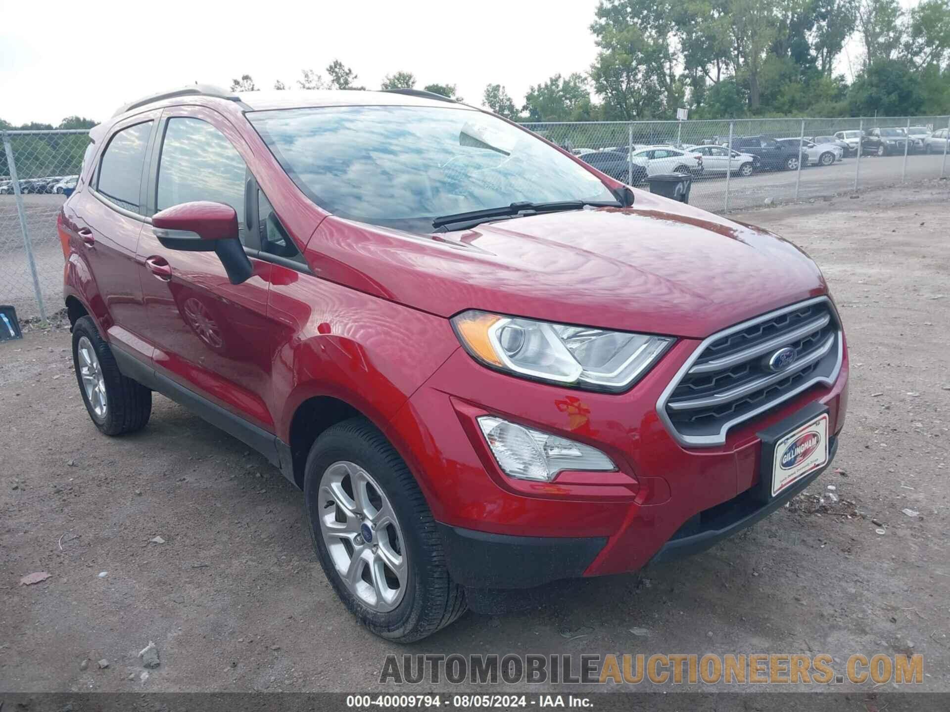 MAJ6S3GLXLC385873 FORD ECOSPORT 2020