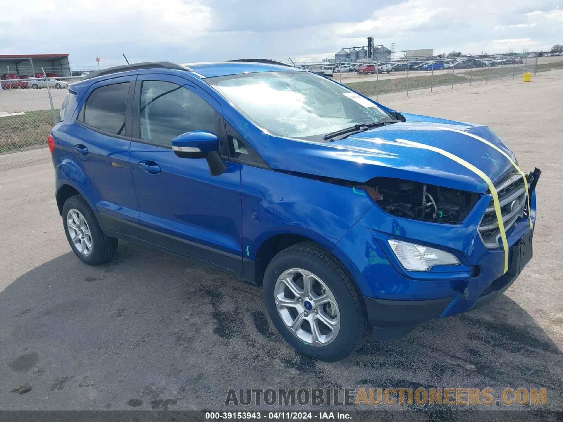 MAJ6S3GLXMC451419 FORD ECOSPORT 2021