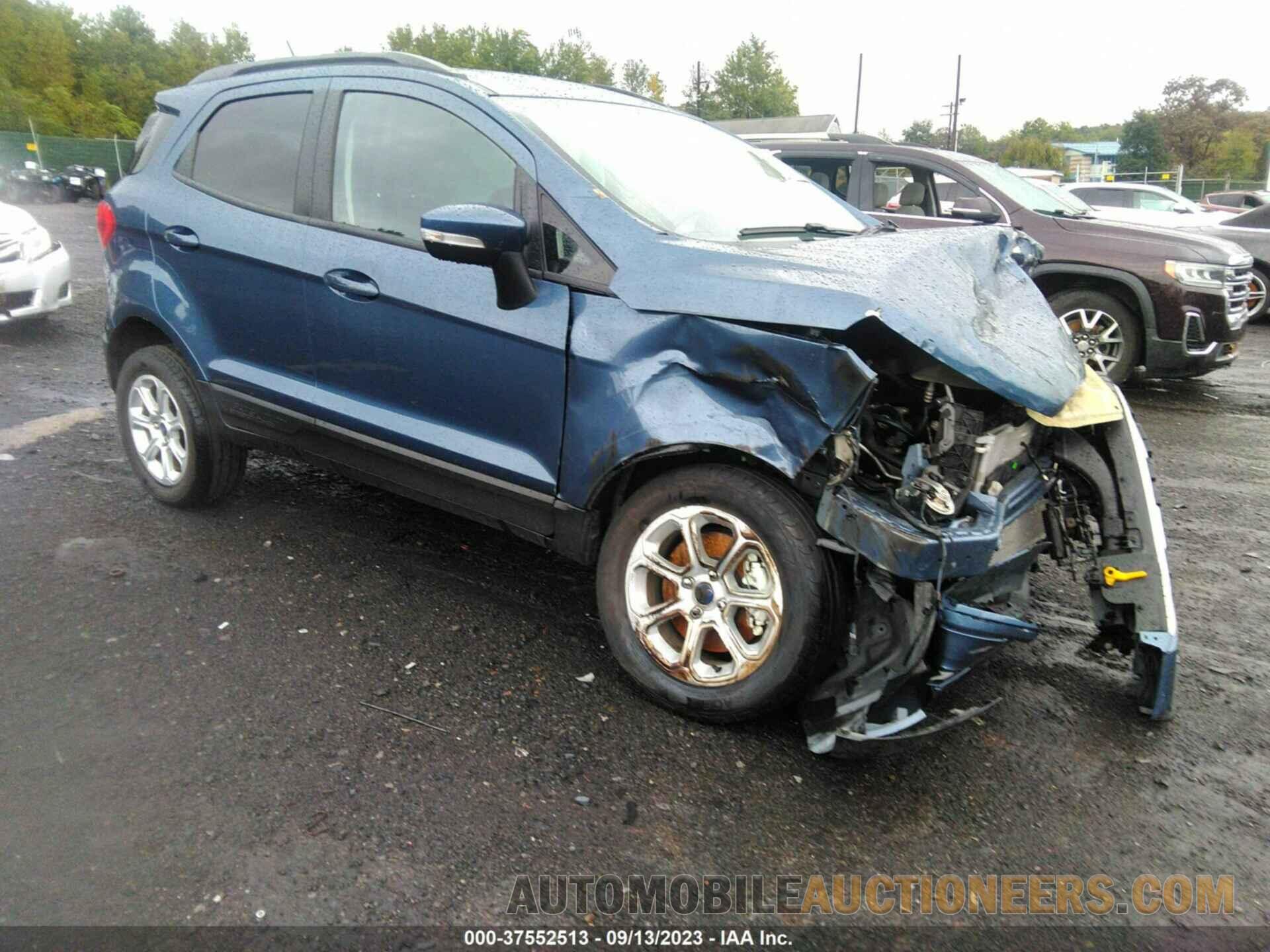 MAJ6S3GLXNC466391 FORD ECOSPORT 2022