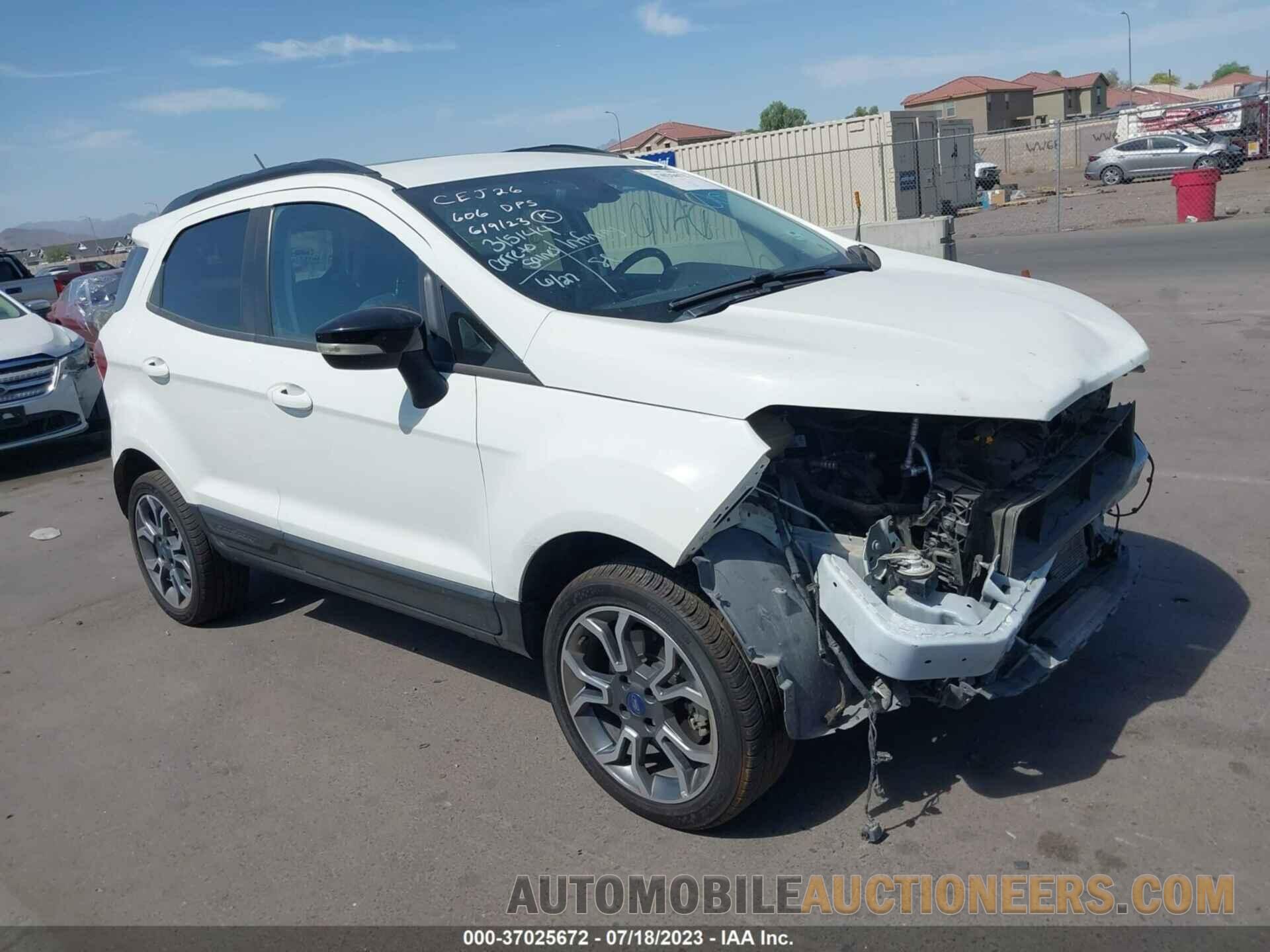 MAJ6S3JL0LC352910 FORD ECOSPORT 2020