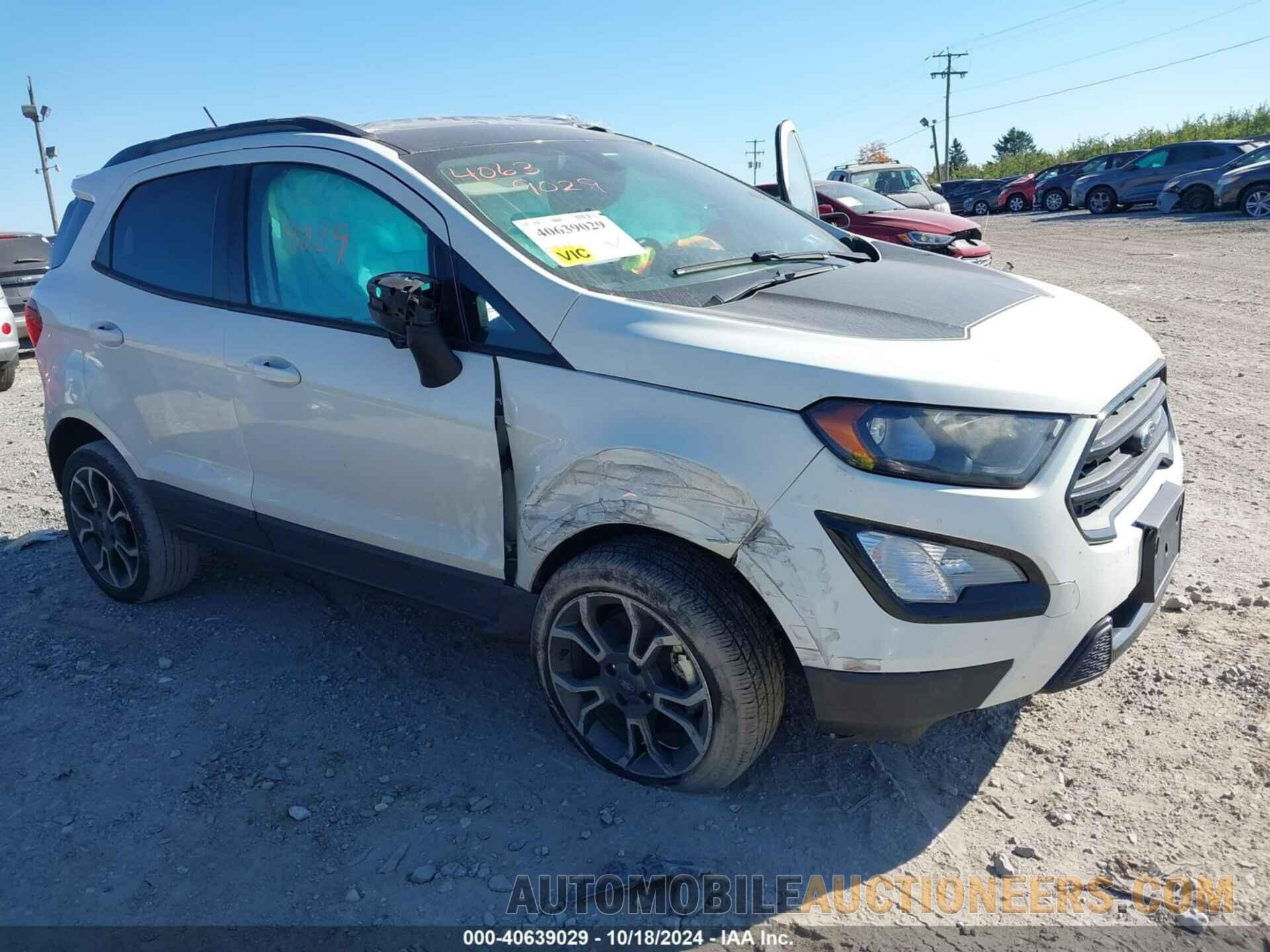 MAJ6S3JL1LC318944 FORD ECOSPORT 2020