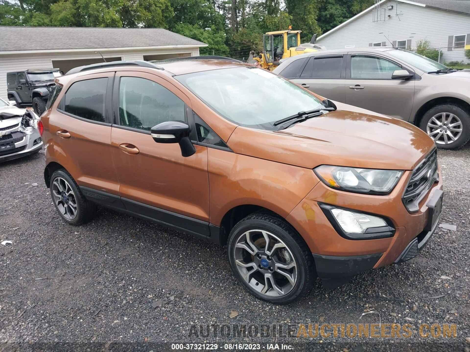 MAJ6S3JL2KC296080 FORD ECOSPORT 2019