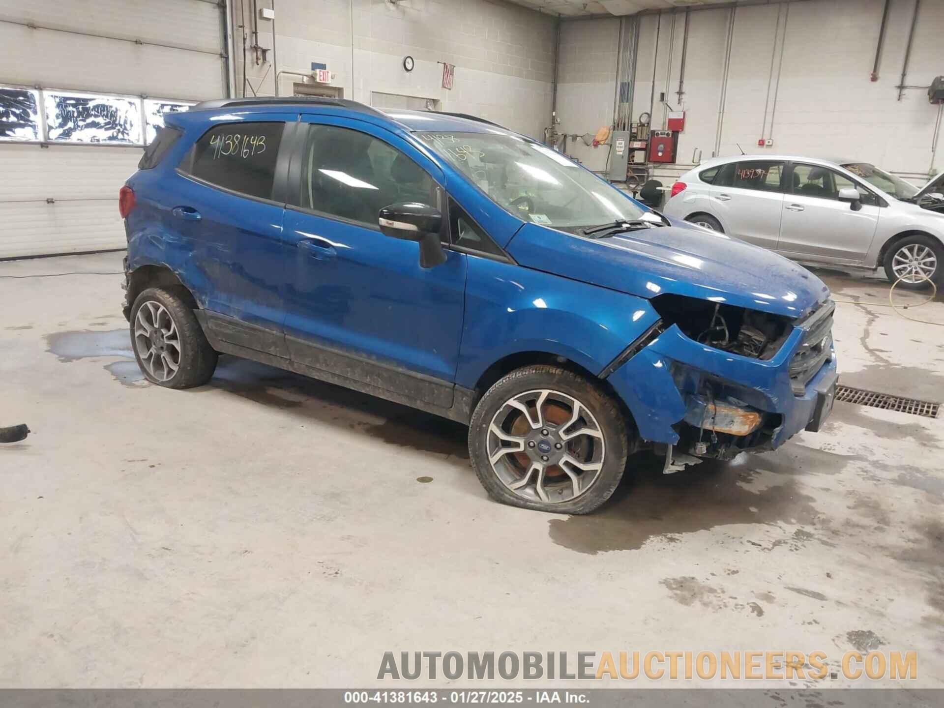 MAJ6S3JL2KC297617 FORD ECOSPORT 2019