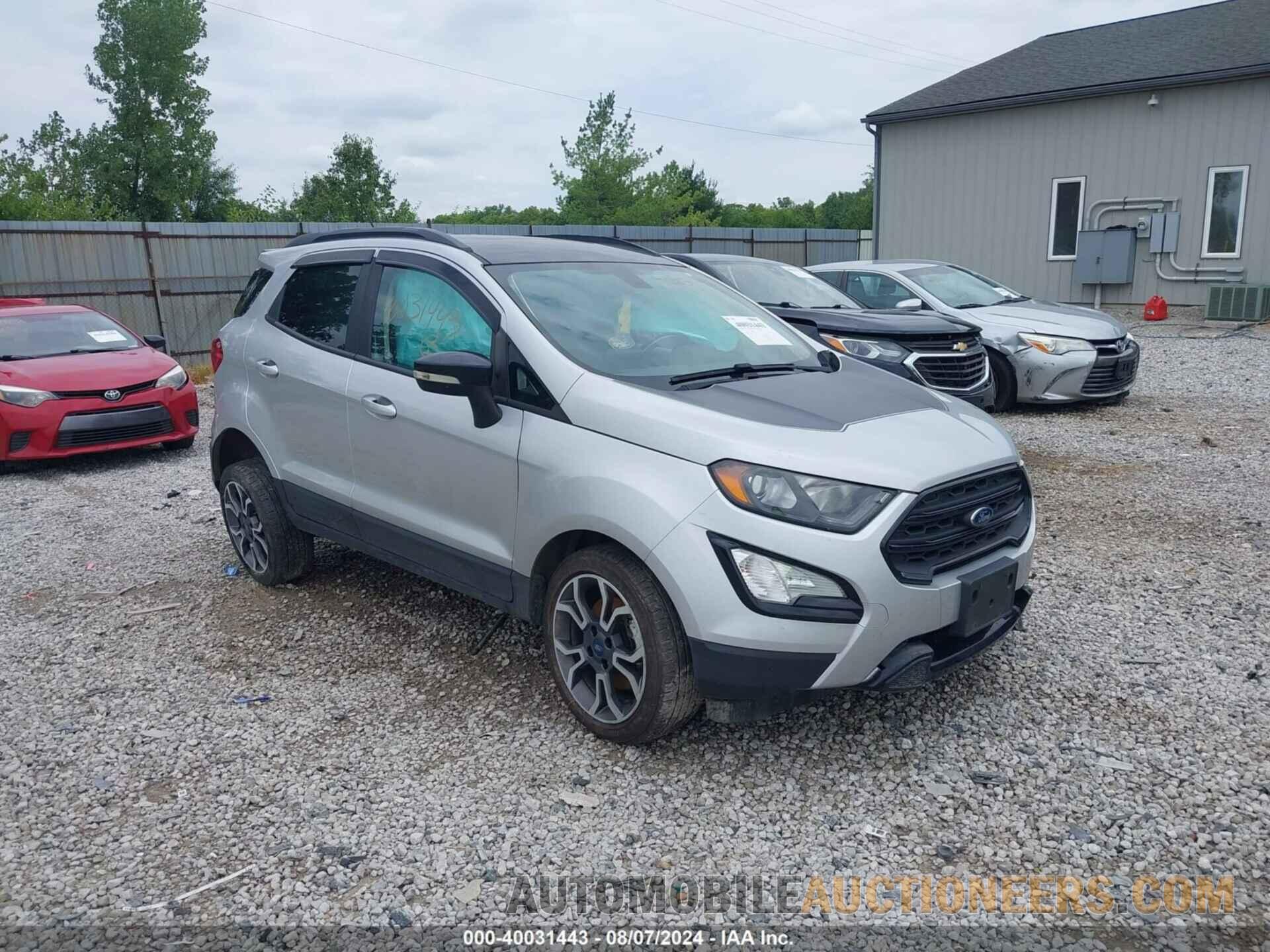 MAJ6S3JL2LC333873 FORD ECOSPORT 2020