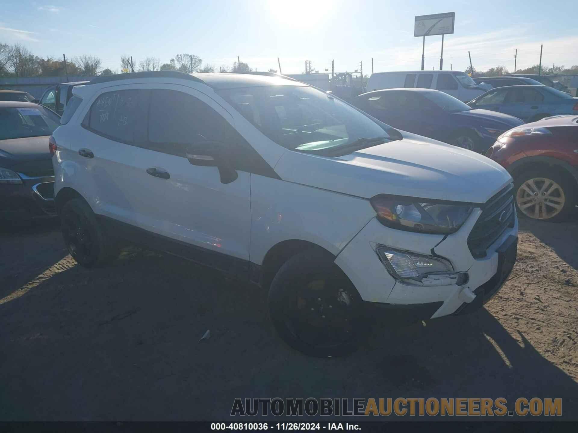 MAJ6S3JL2MC452802 FORD ECOSPORT 2021