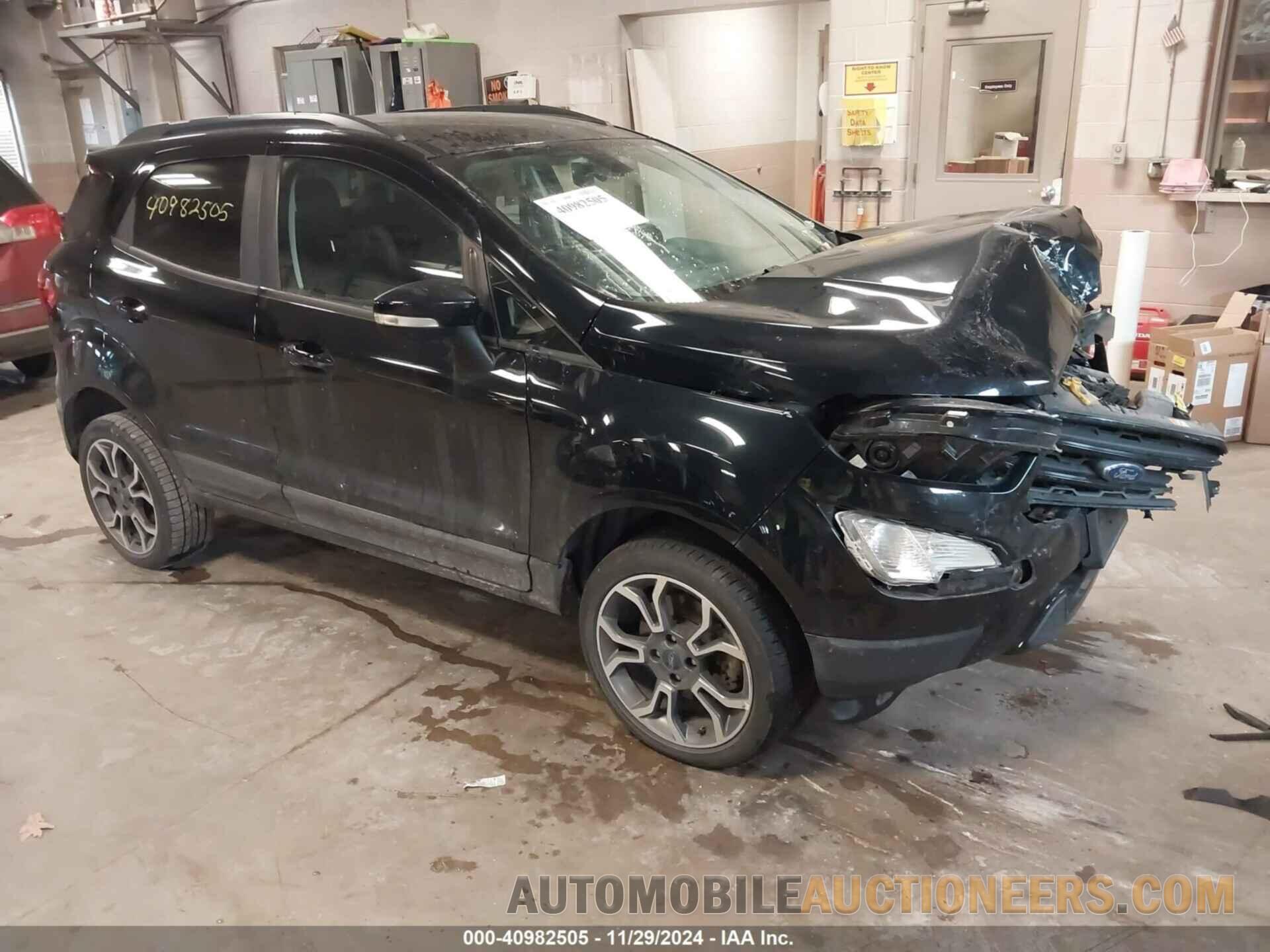 MAJ6S3JL3KC310214 FORD ECOSPORT 2019