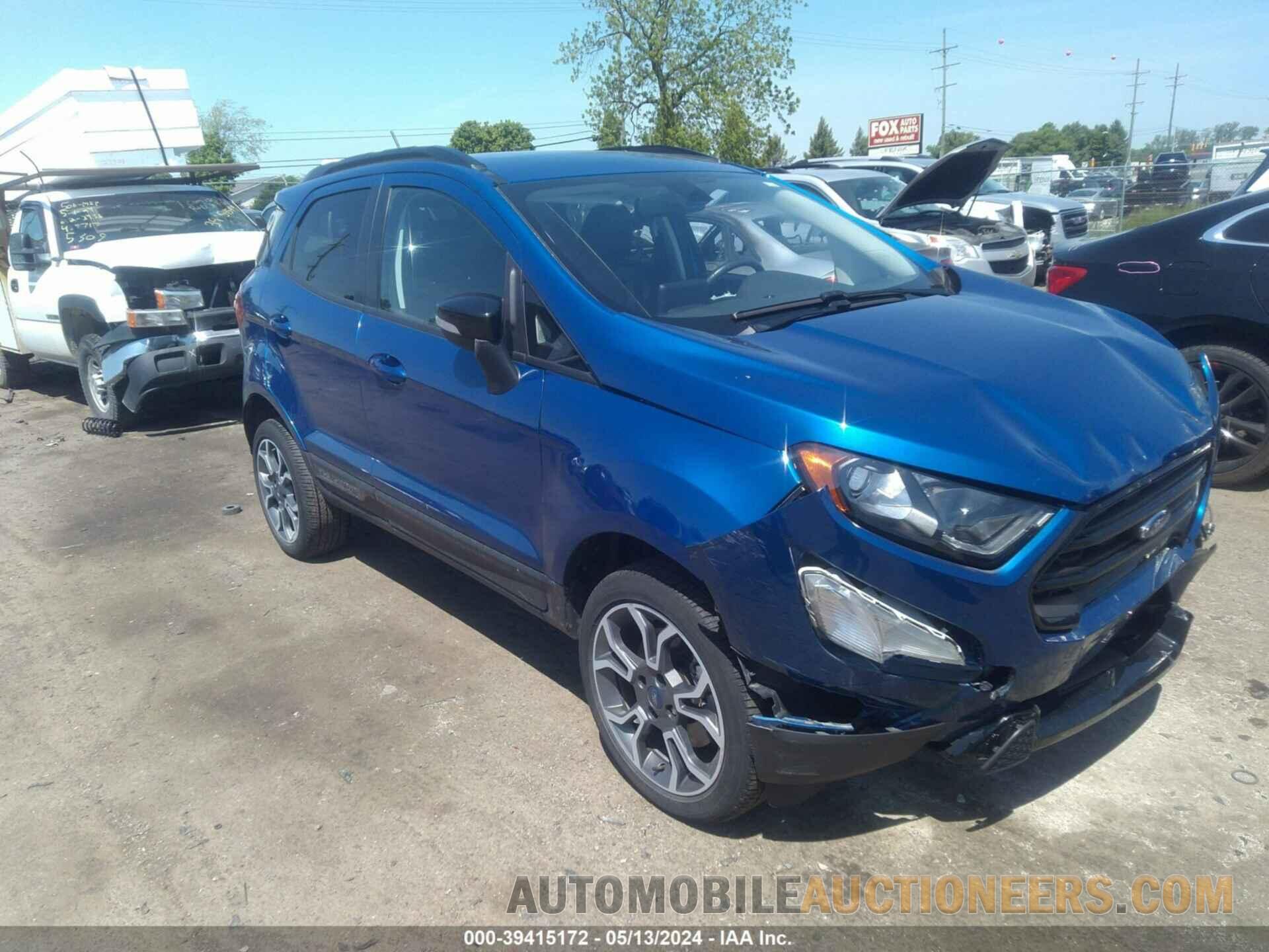 MAJ6S3JL4LC330554 FORD ECOSPORT 2020