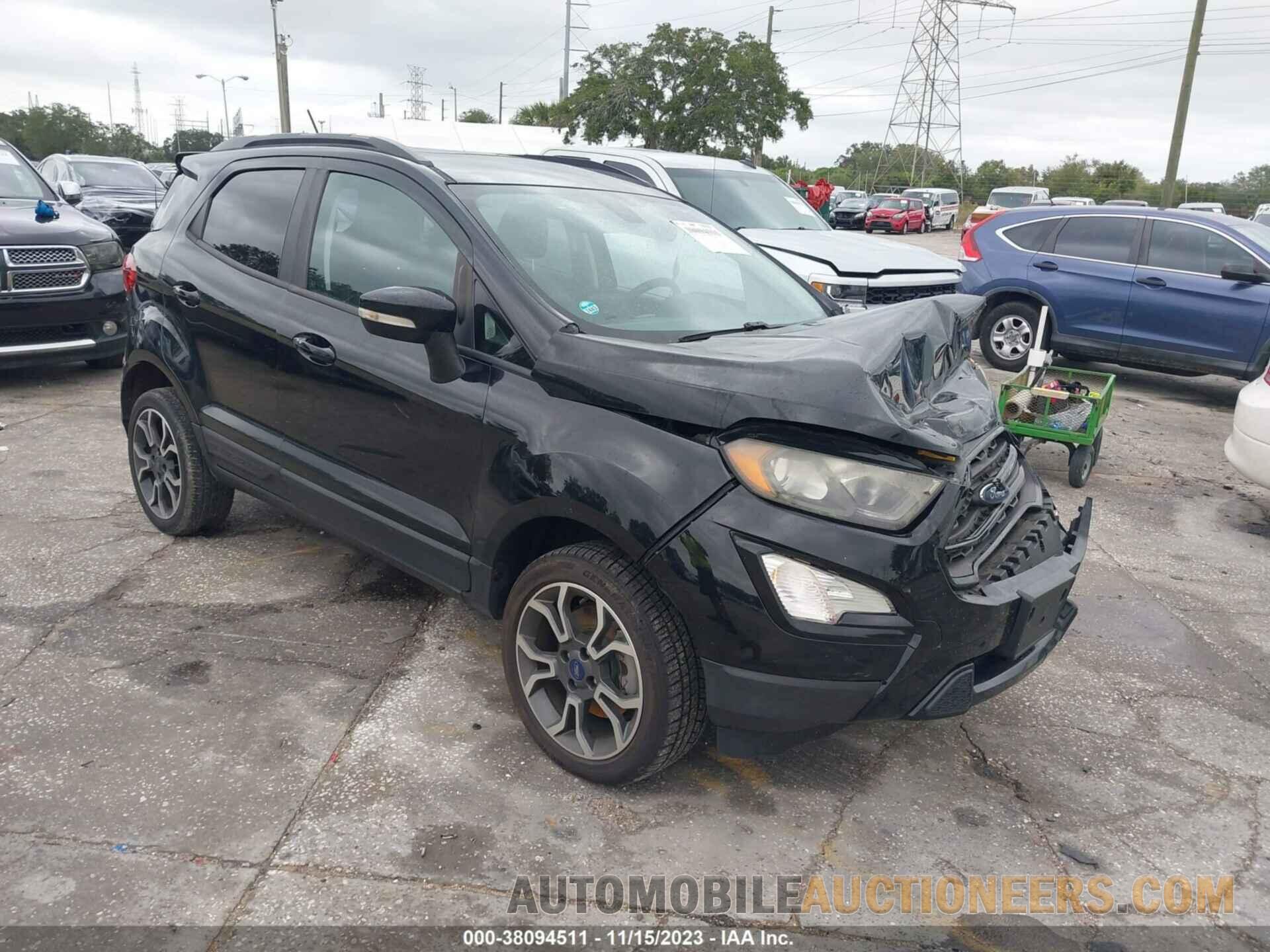 MAJ6S3JL5KC258262 FORD ECOSPORT 2019