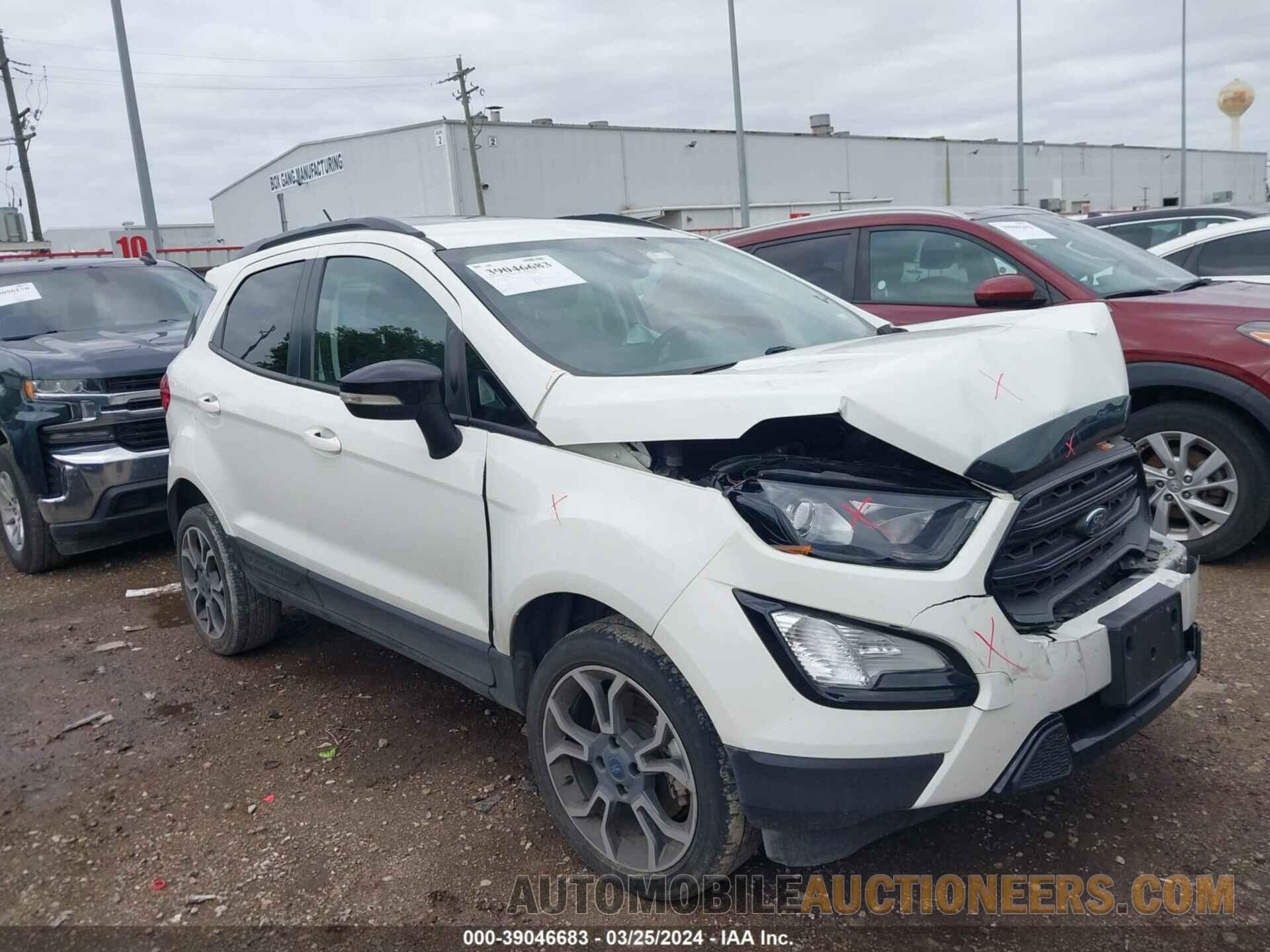 MAJ6S3JL5LC315528 FORD ECOSPORT 2020