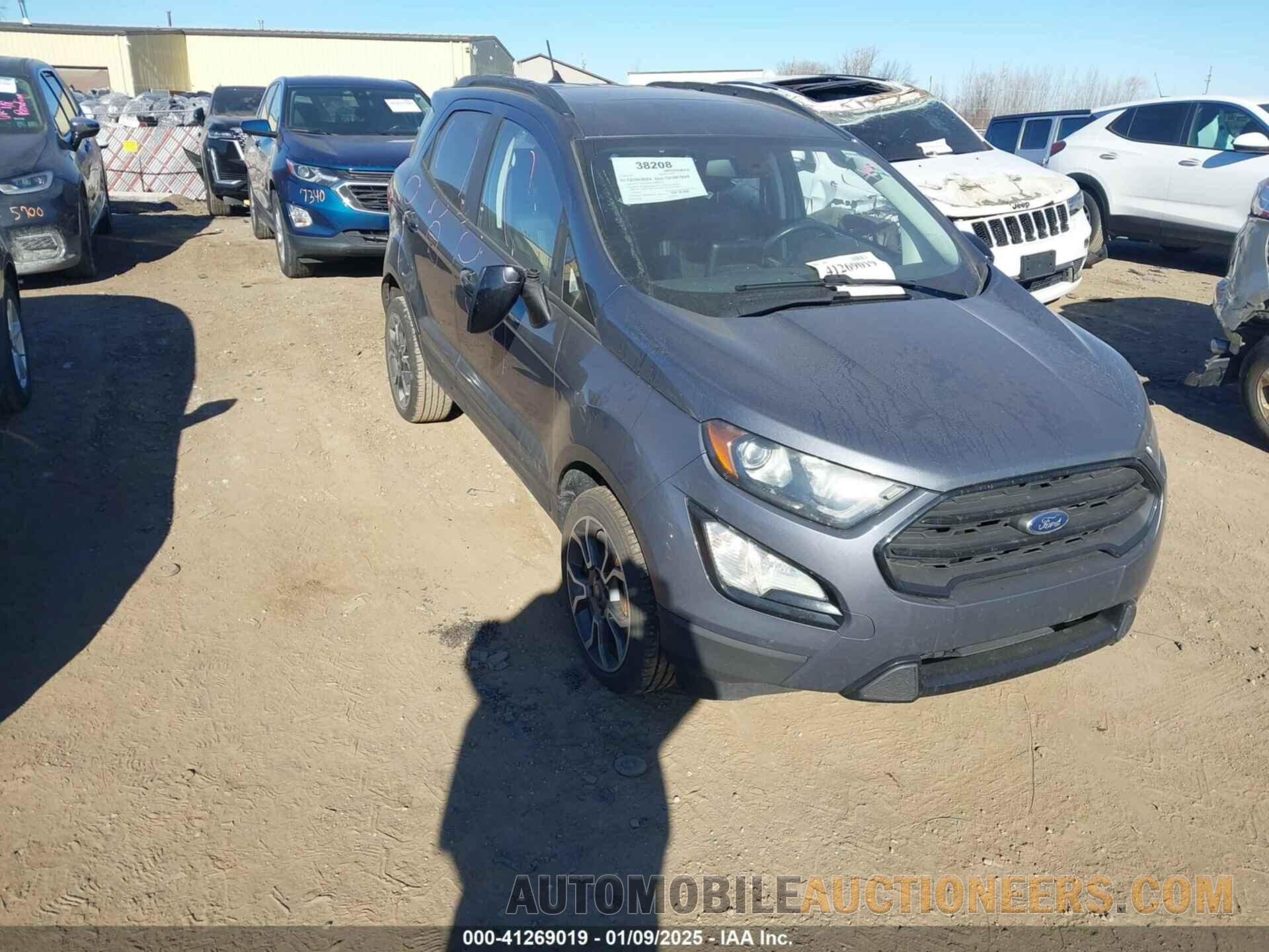 MAJ6S3JL6KC251336 FORD ECOSPORT 2019