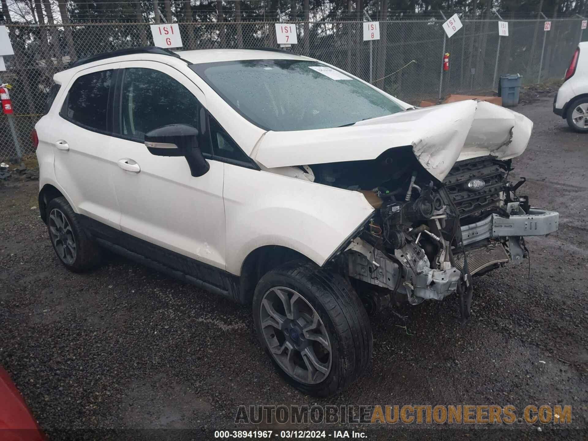 MAJ6S3JL7LC355383 FORD ECOSPORT 2020