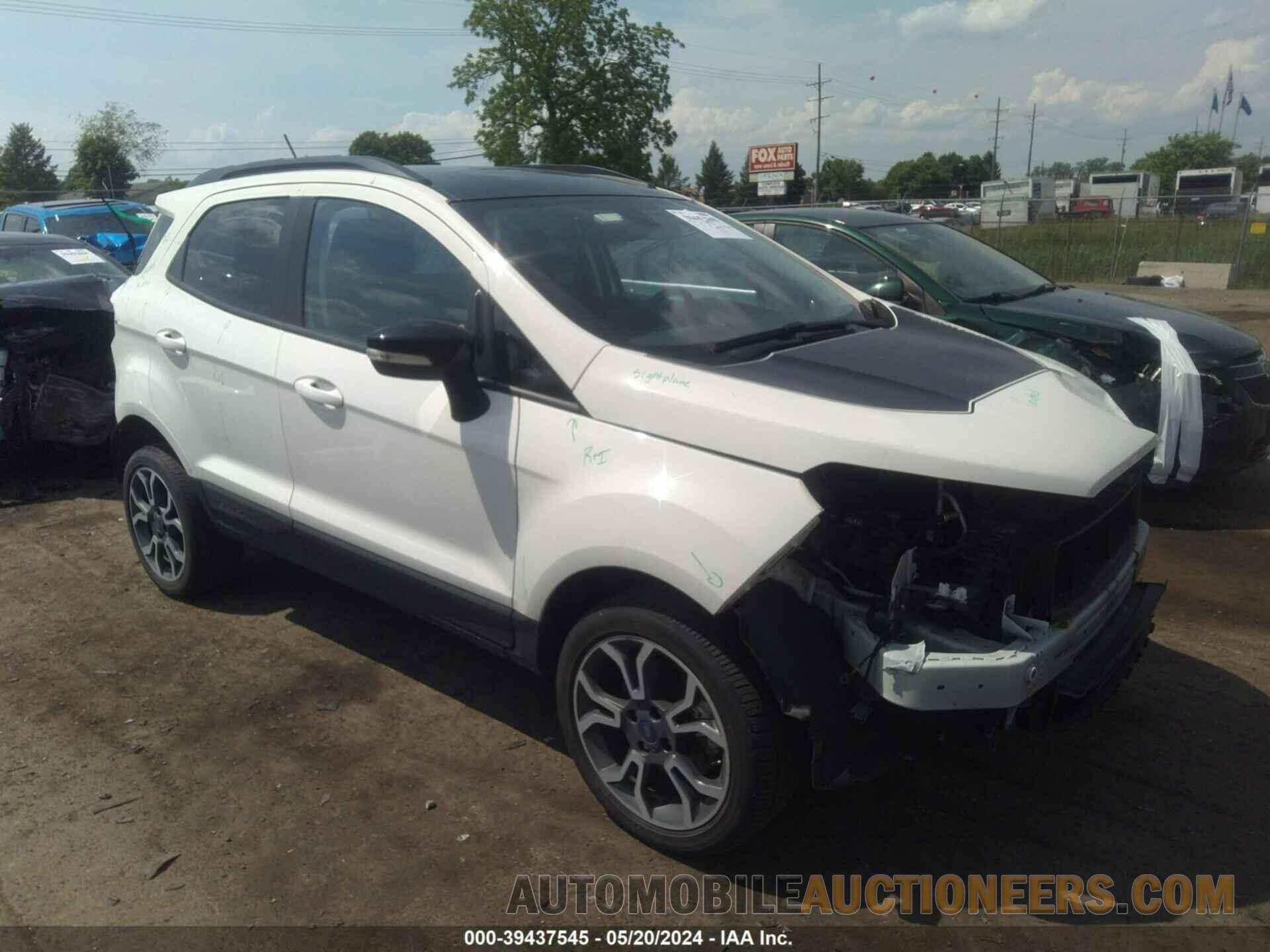 MAJ6S3JL8LC317144 FORD ECOSPORT 2020