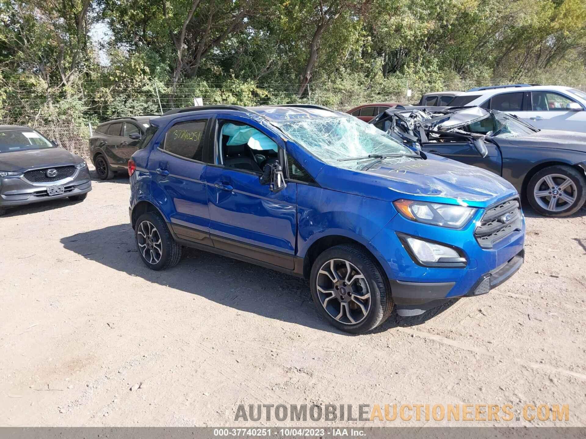 MAJ6S3JLXLC393593 FORD ECOSPORT 2020