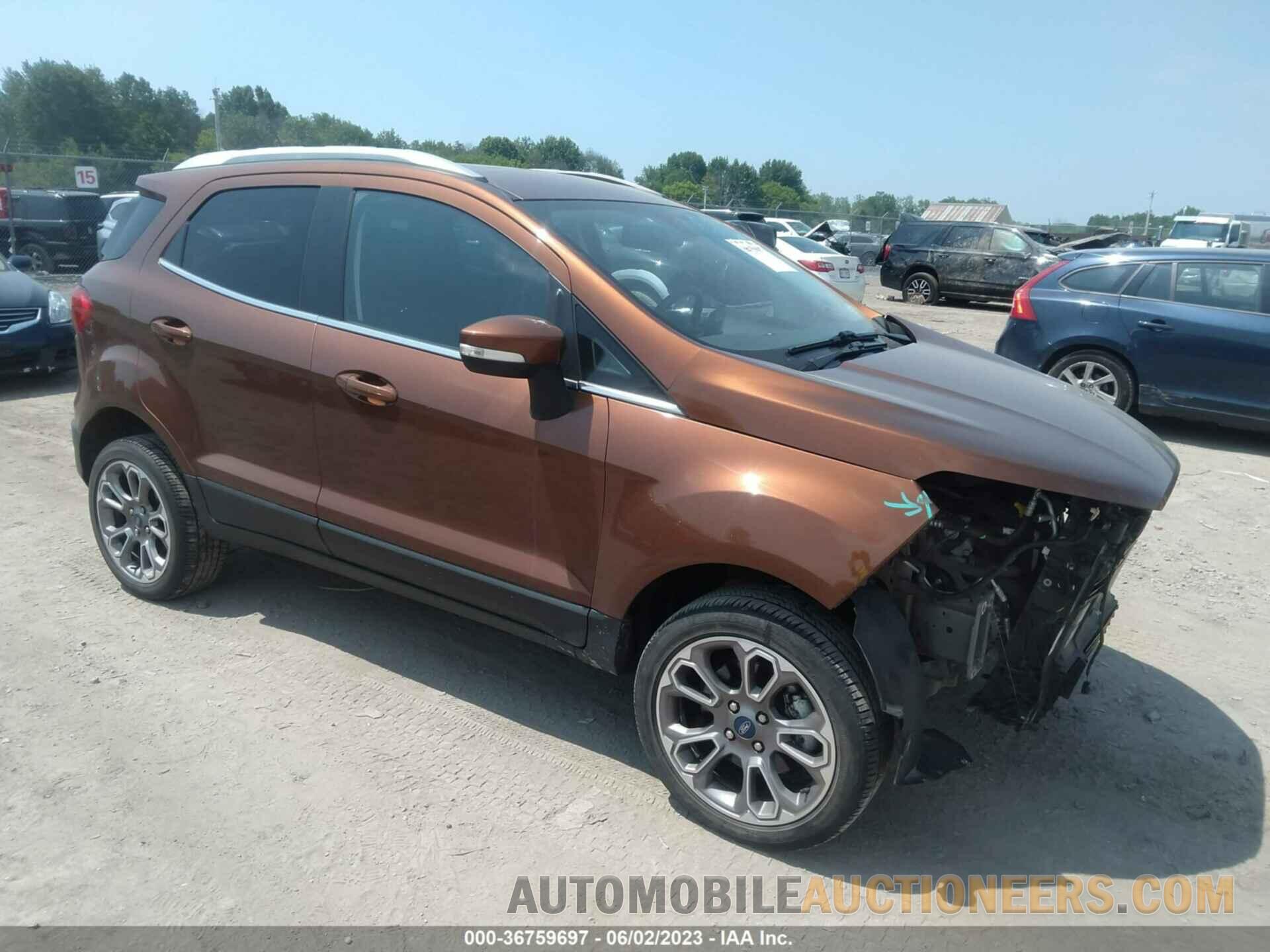 MAJ6S3KL0KC284170 FORD ECOSPORT 2019