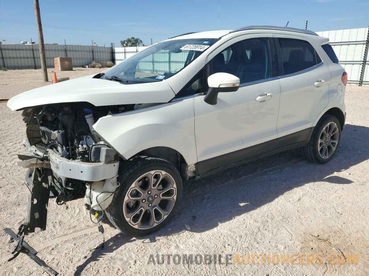 MAJ6S3KL0LC323065 FORD ECOSPORT 2020