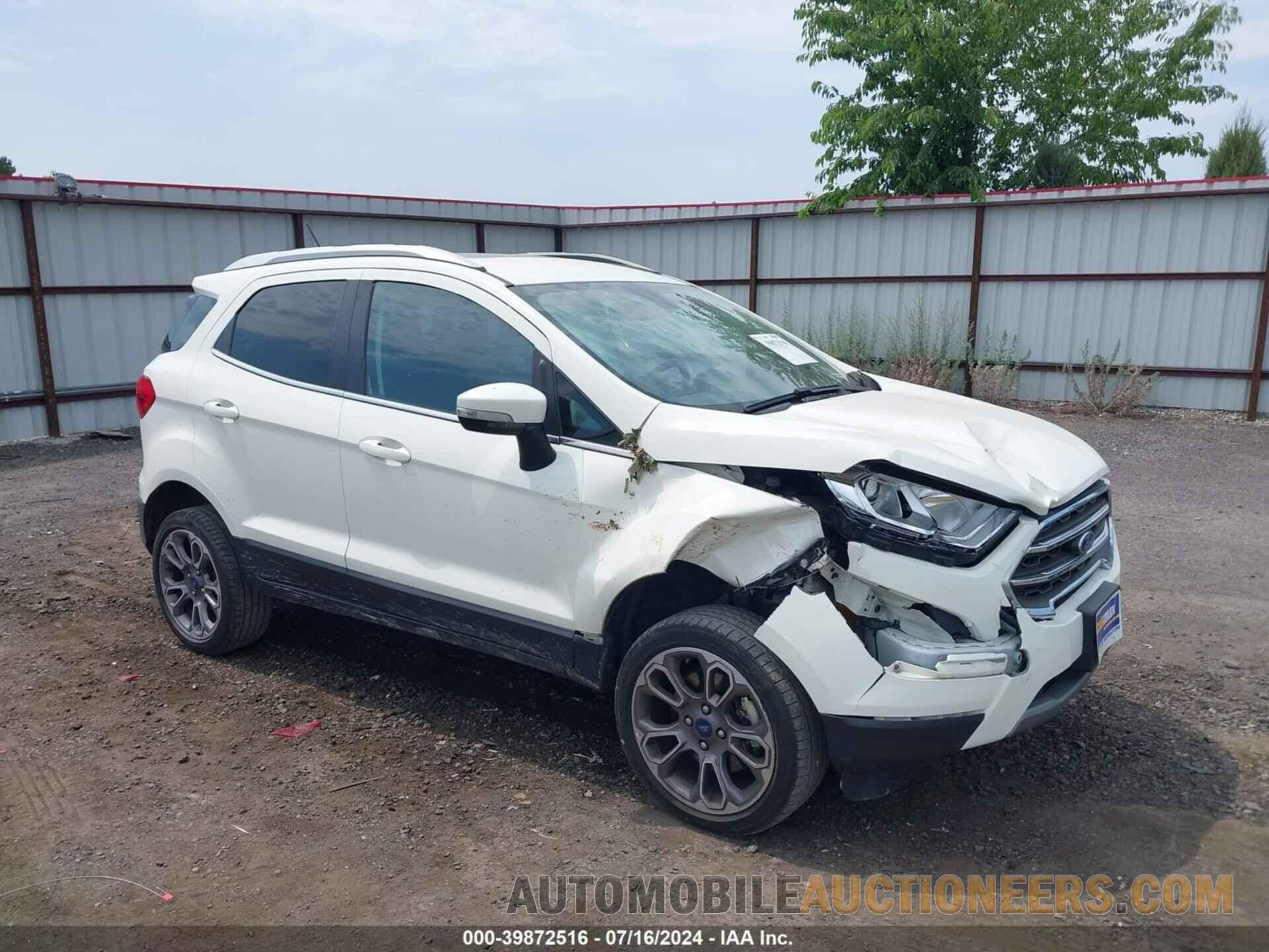 MAJ6S3KL0LC344756 FORD ECOSPORT 2020