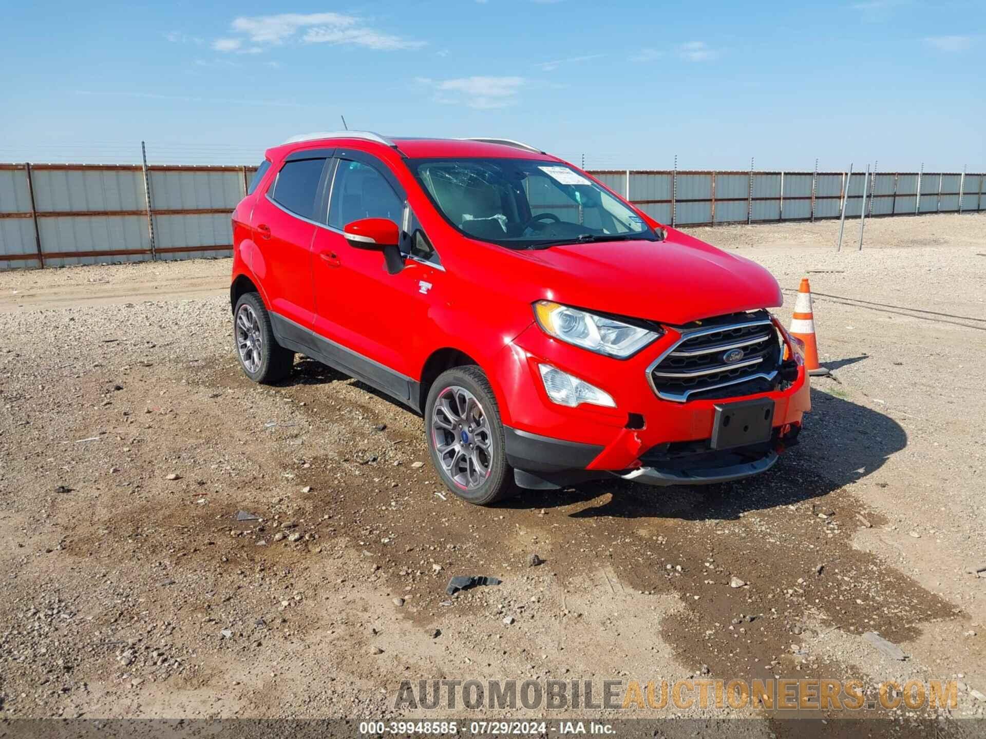 MAJ6S3KL0LC361718 FORD ECOSPORT 2020