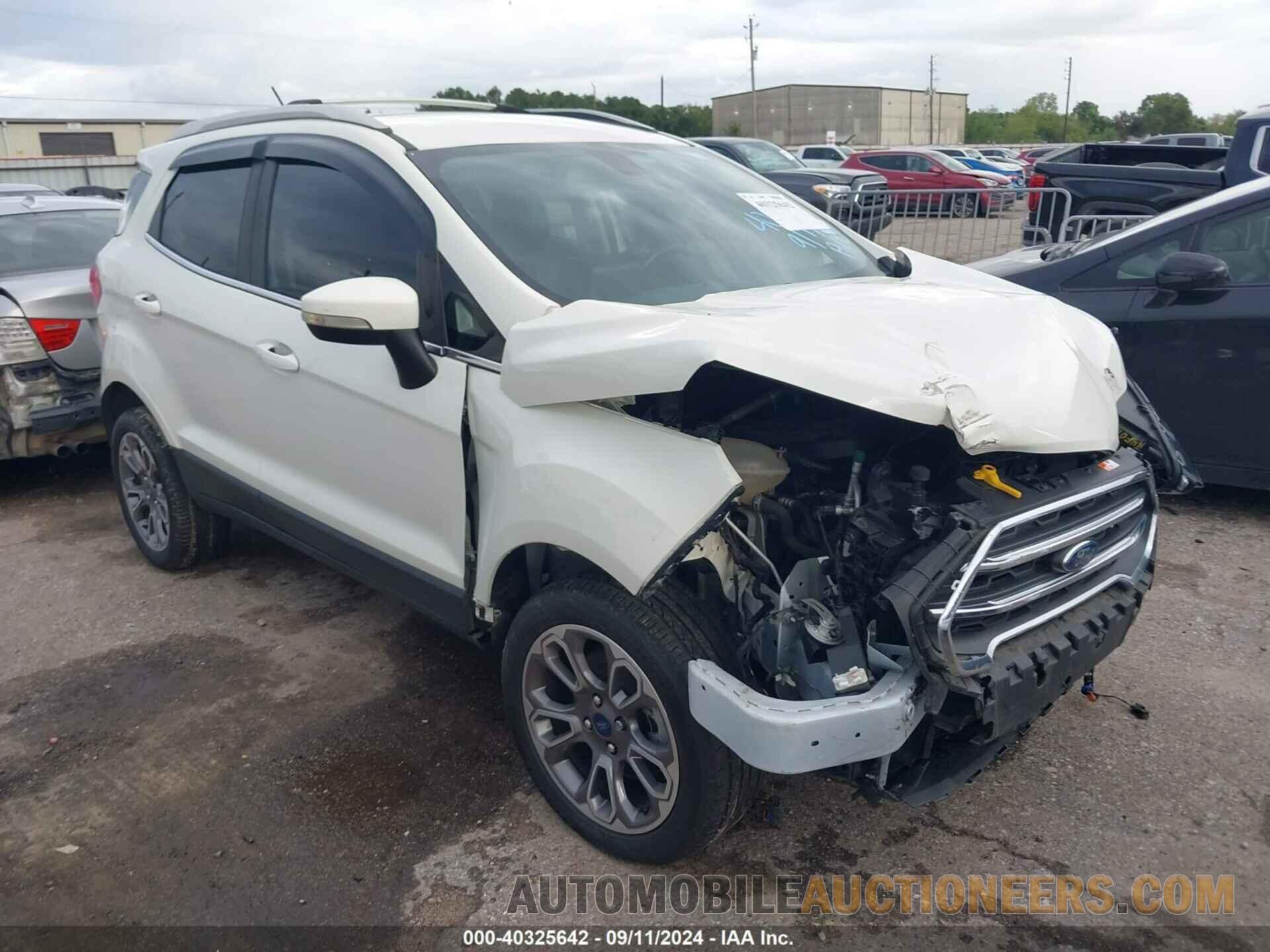 MAJ6S3KL0LC362206 FORD ECOSPORT 2020