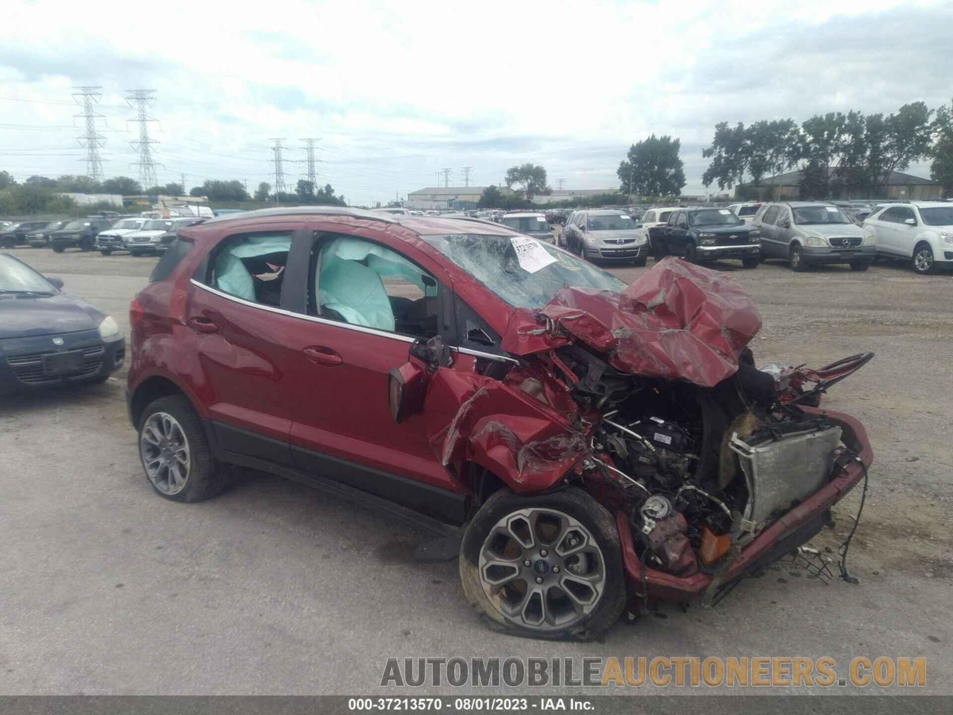 MAJ6S3KL1KC260363 FORD ECOSPORT 2019