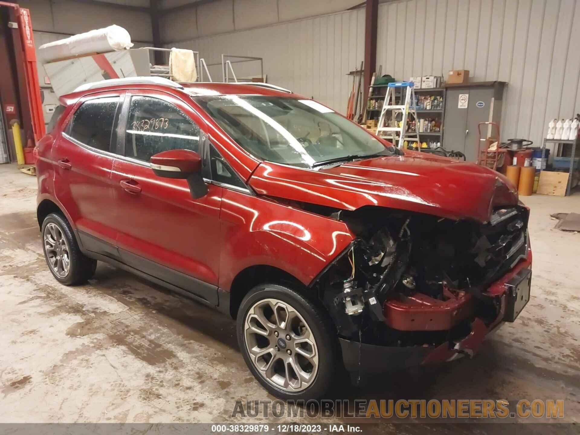 MAJ6S3KL1KC284100 FORD ECOSPORT 2019