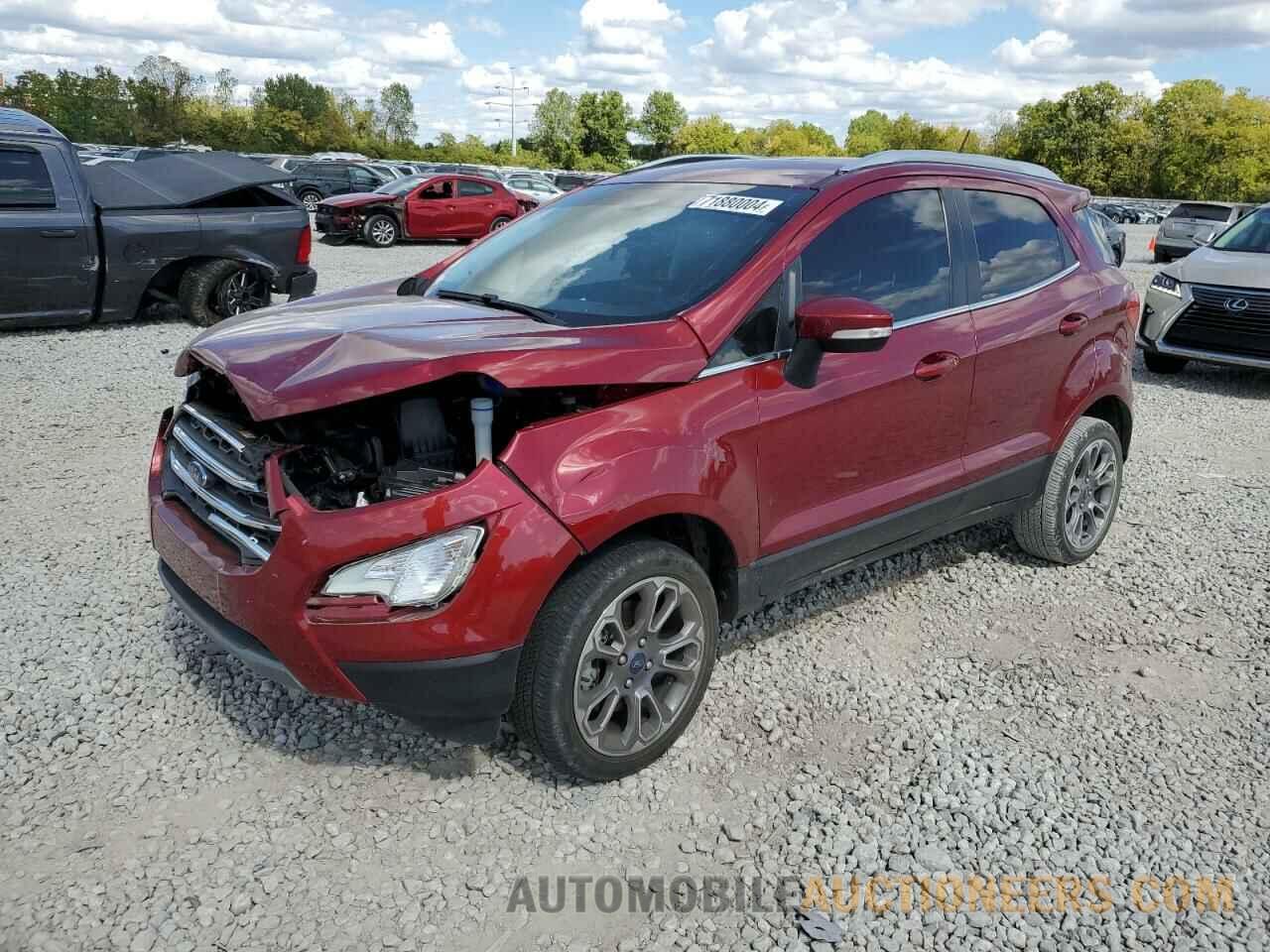 MAJ6S3KL1LC332552 FORD ECOSPORT 2020