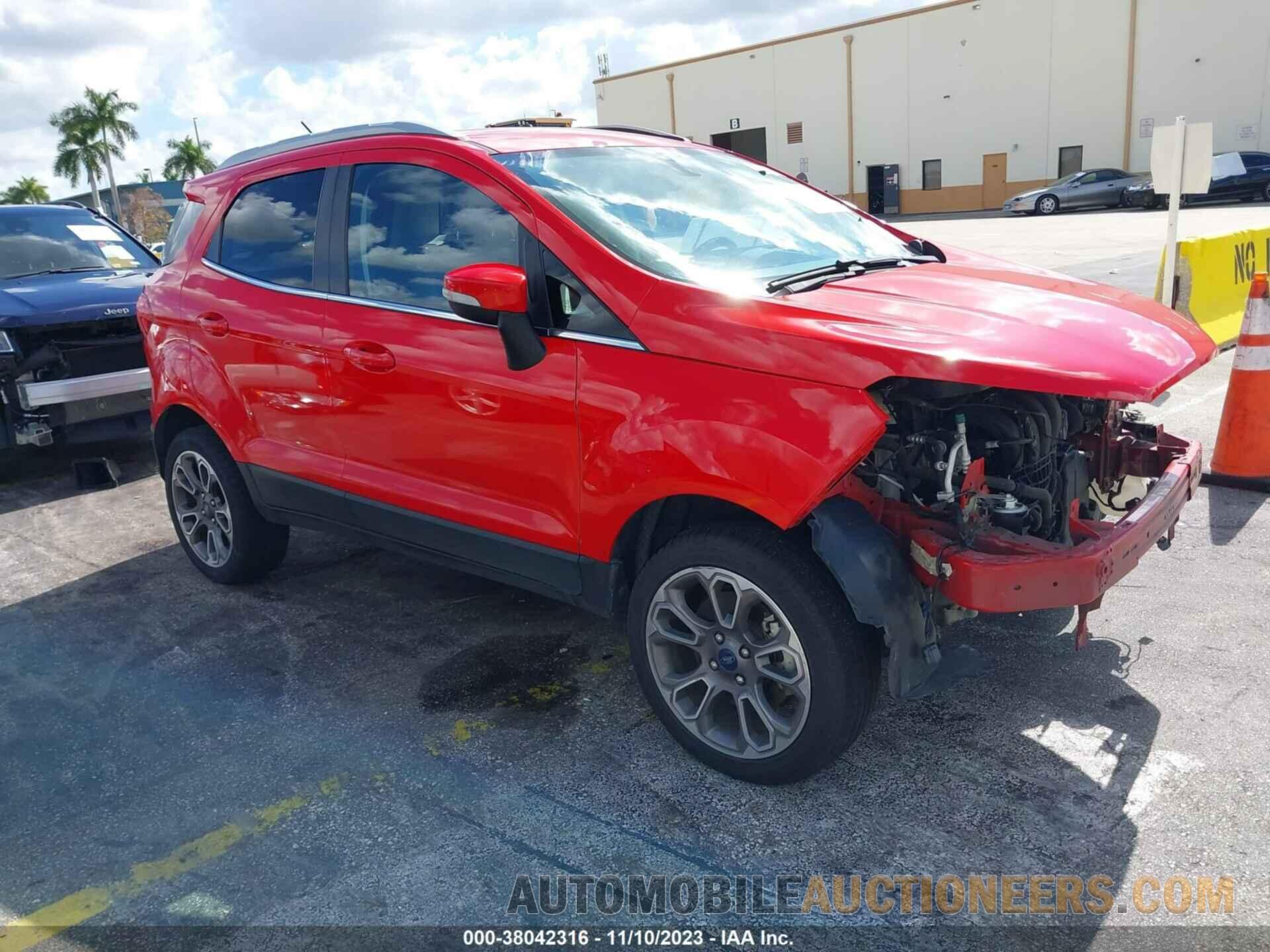 MAJ6S3KL2LC349327 FORD ECOSPORT 2020