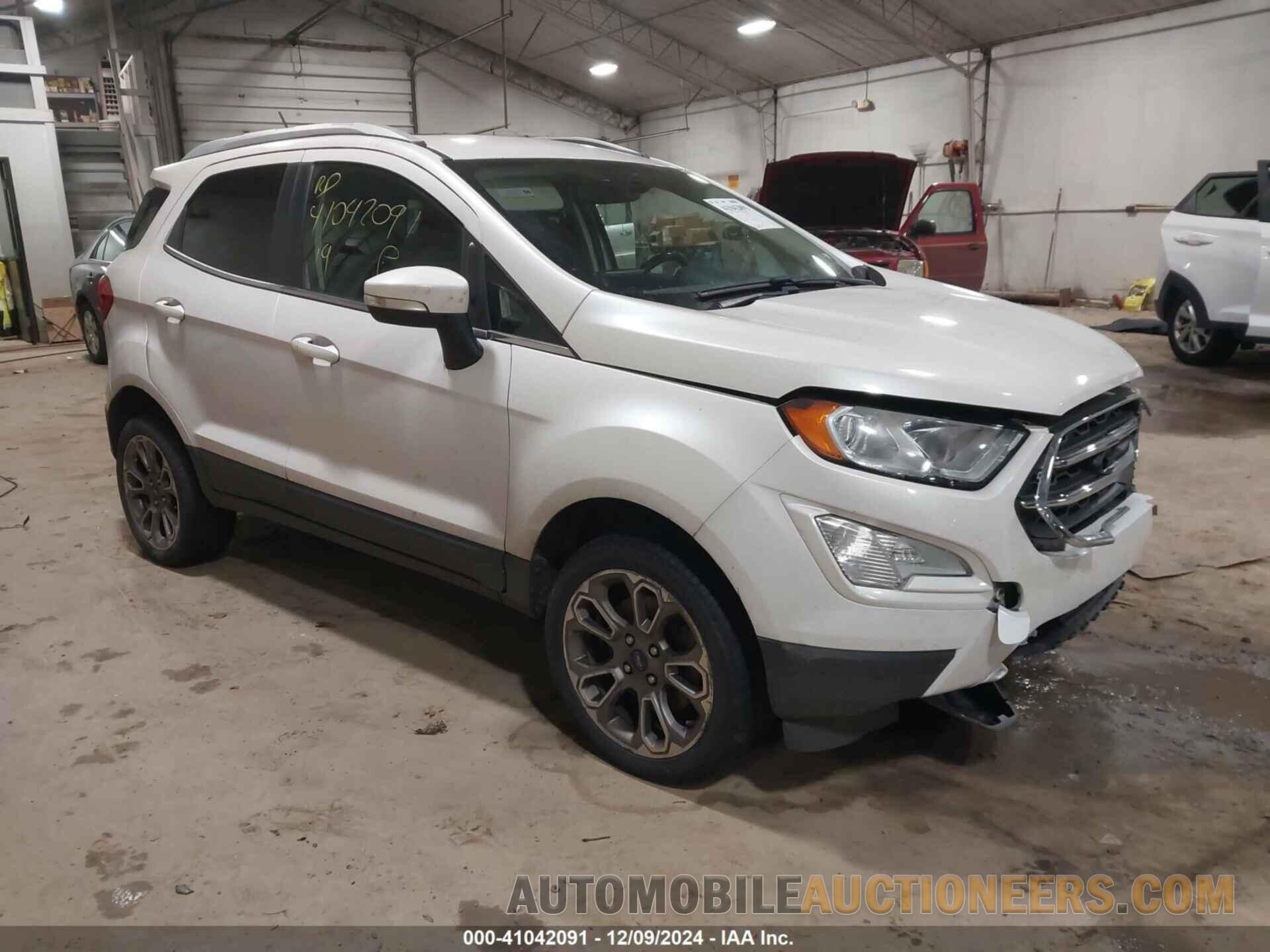 MAJ6S3KL3KC280596 FORD ECOSPORT 2019