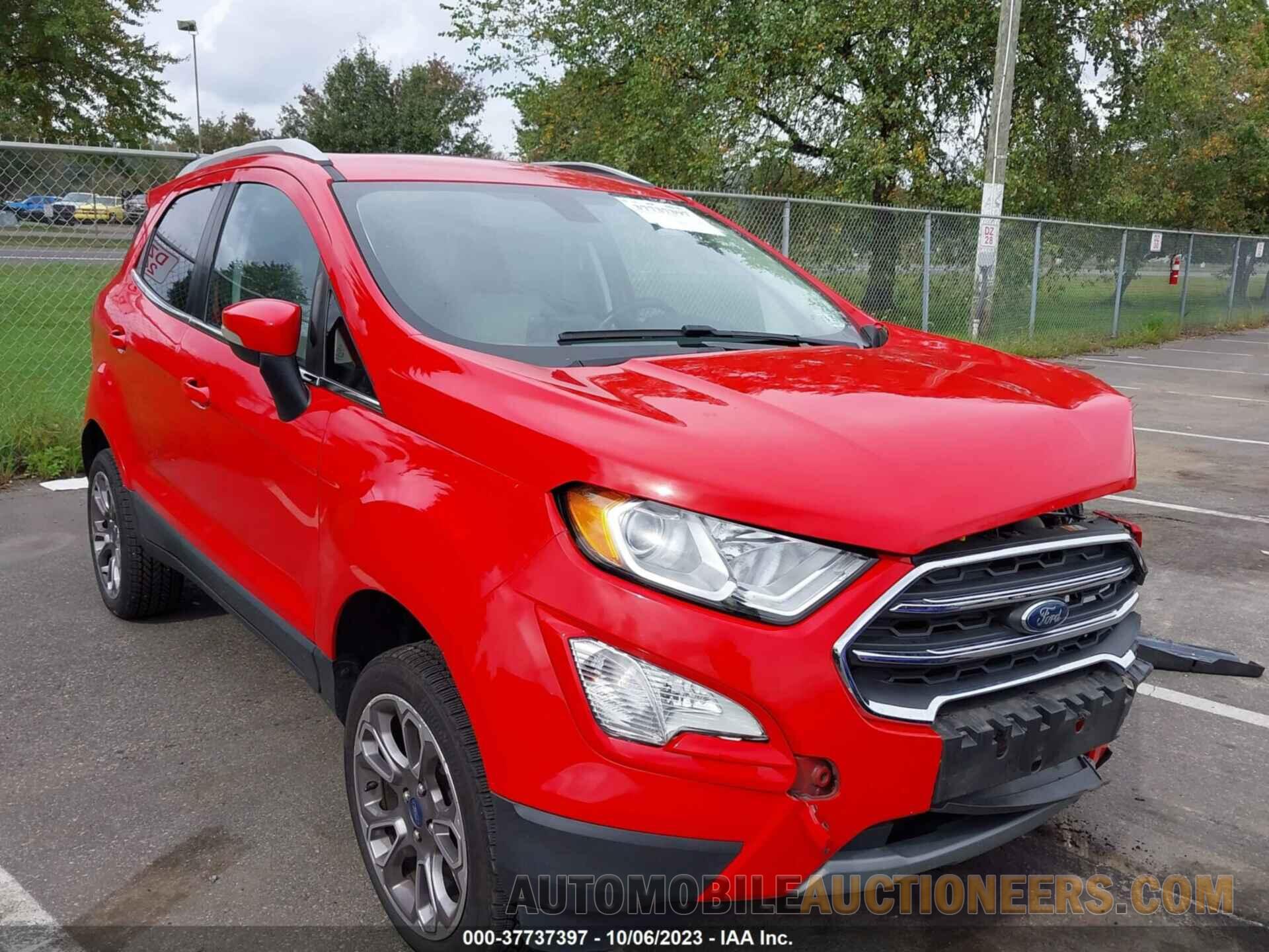 MAJ6S3KL3LC349207 FORD ECOSPORT 2020