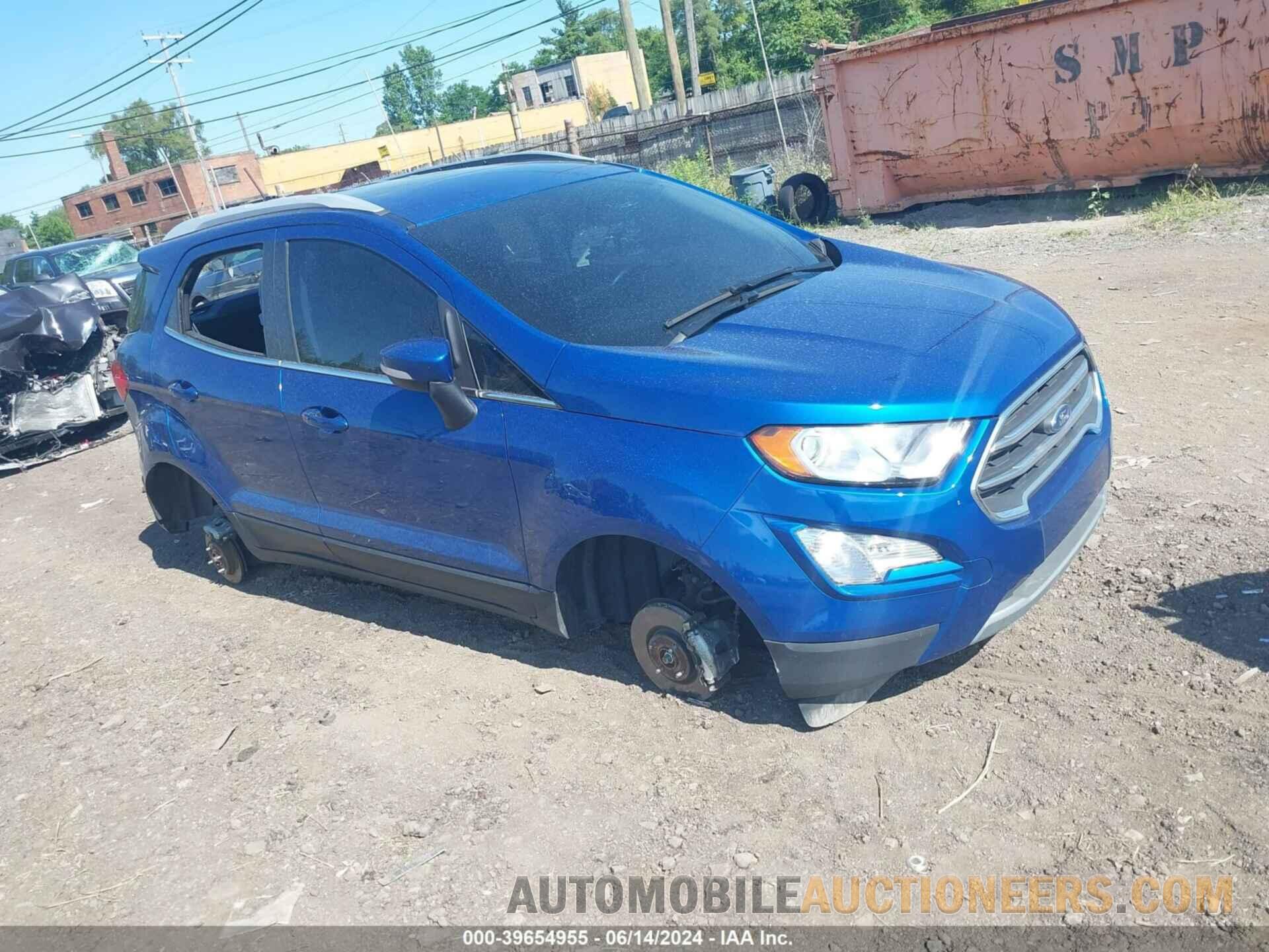 MAJ6S3KL3NC466739 FORD ECOSPORT 2022