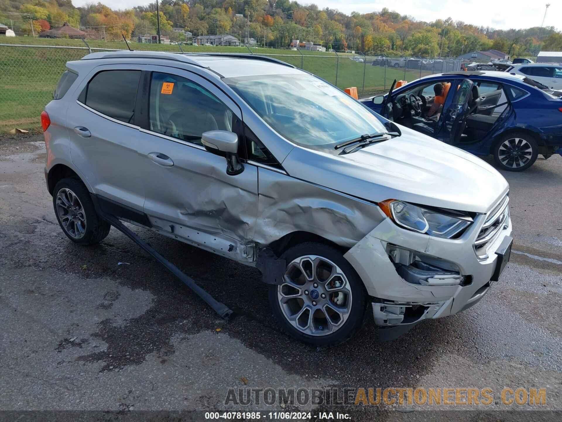 MAJ6S3KL4KC261197 FORD ECOSPORT 2019