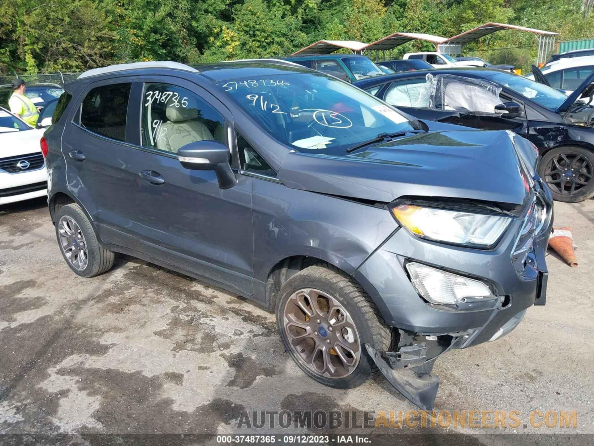 MAJ6S3KL4KC287007 FORD ECOSPORT 2019