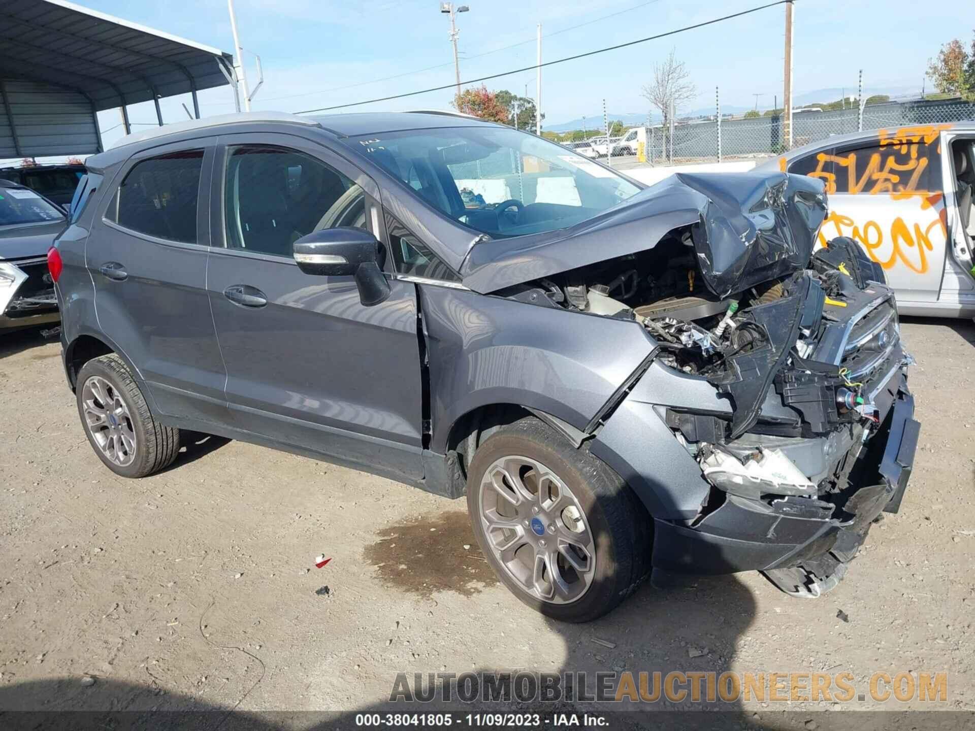 MAJ6S3KL4KC293602 FORD ECOSPORT 2019