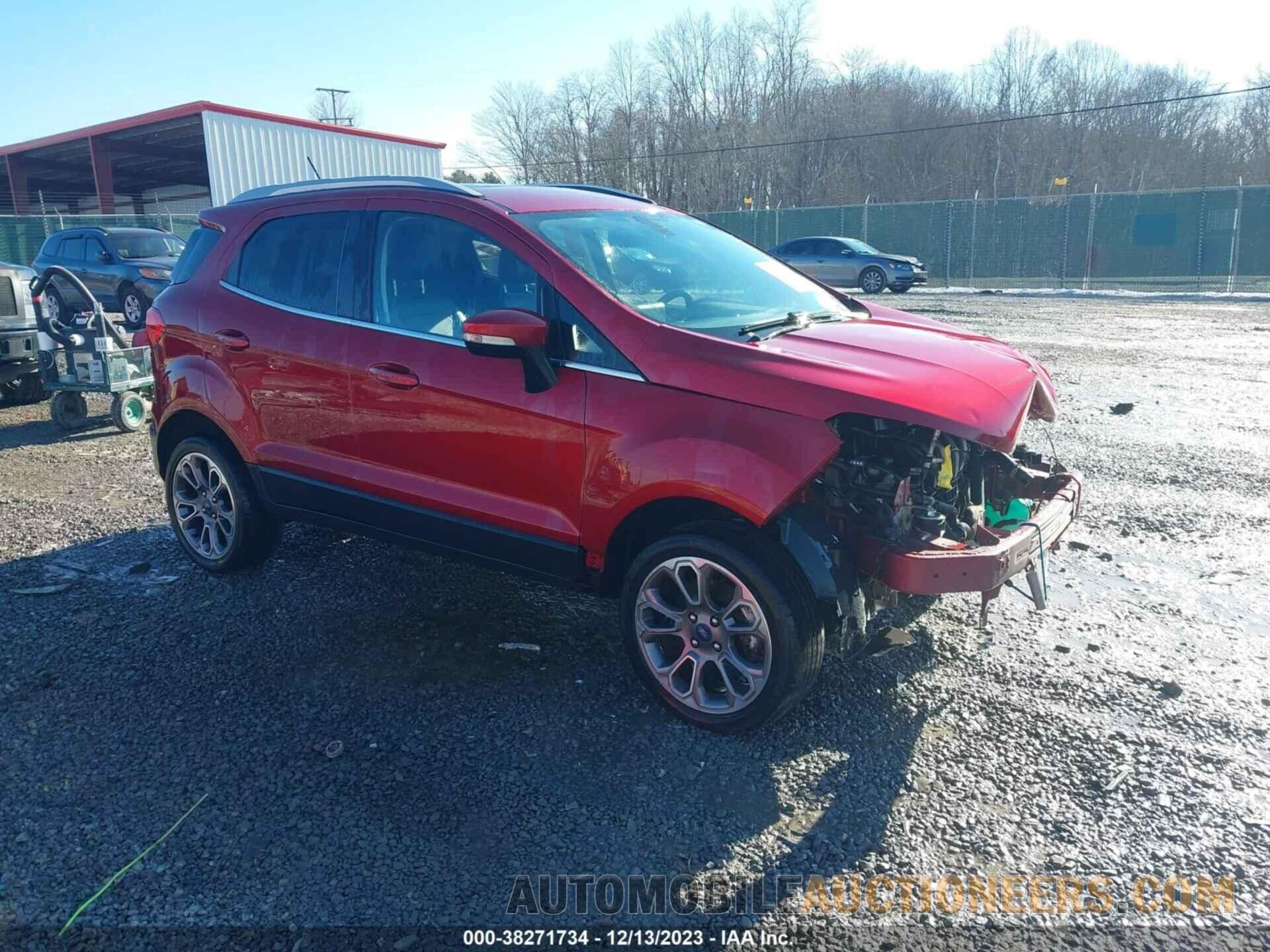 MAJ6S3KL4LC326695 FORD ECOSPORT 2020